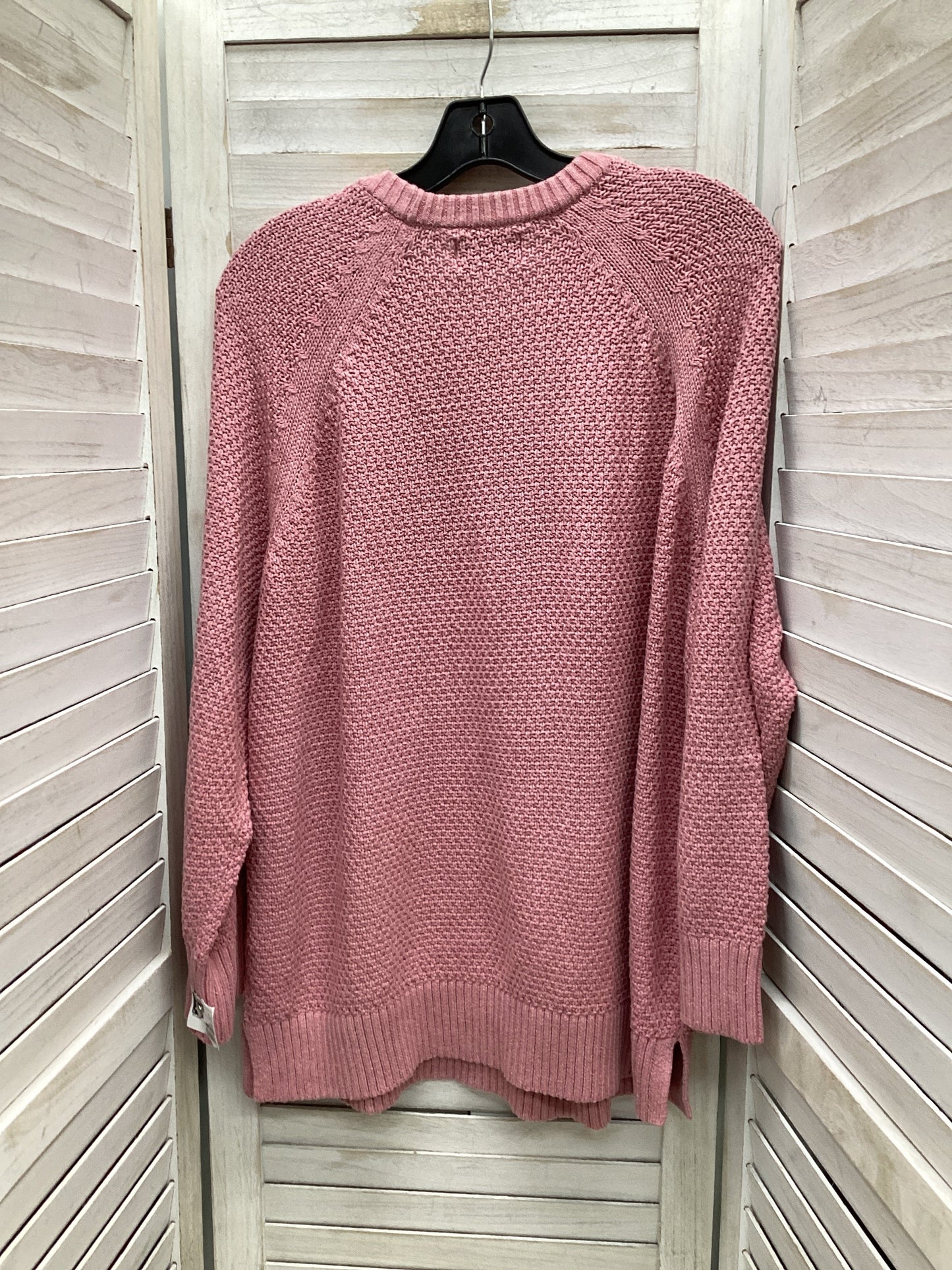 Sweater By Old Navy In Pink, Size: L