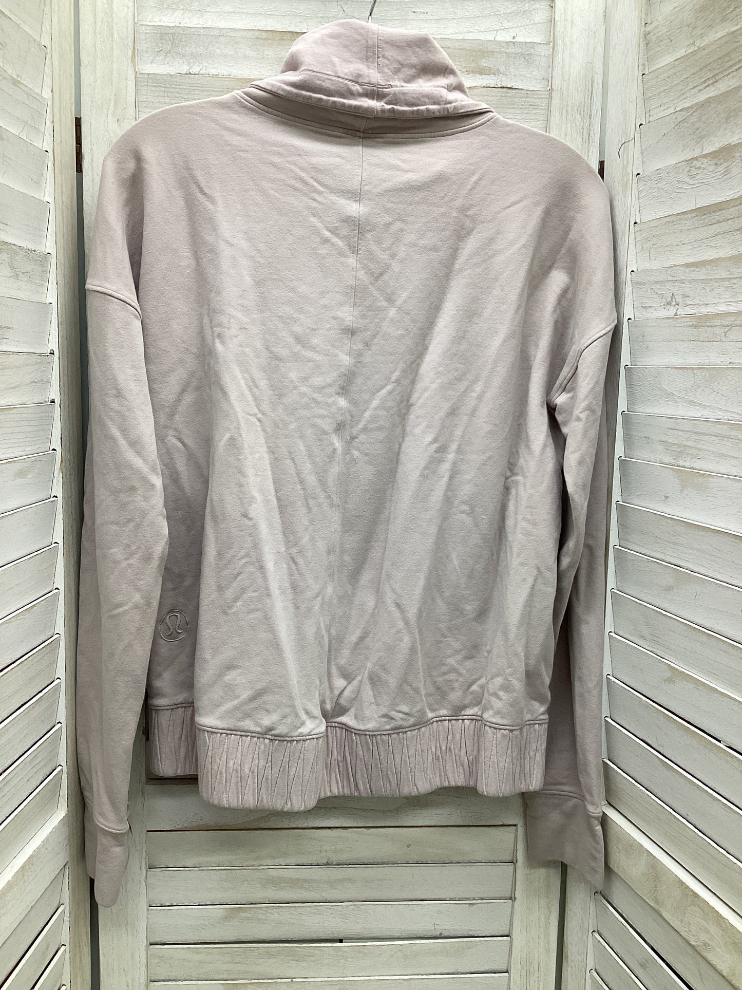 Sweatshirt Collar By Lululemon In Pink, Size: 6