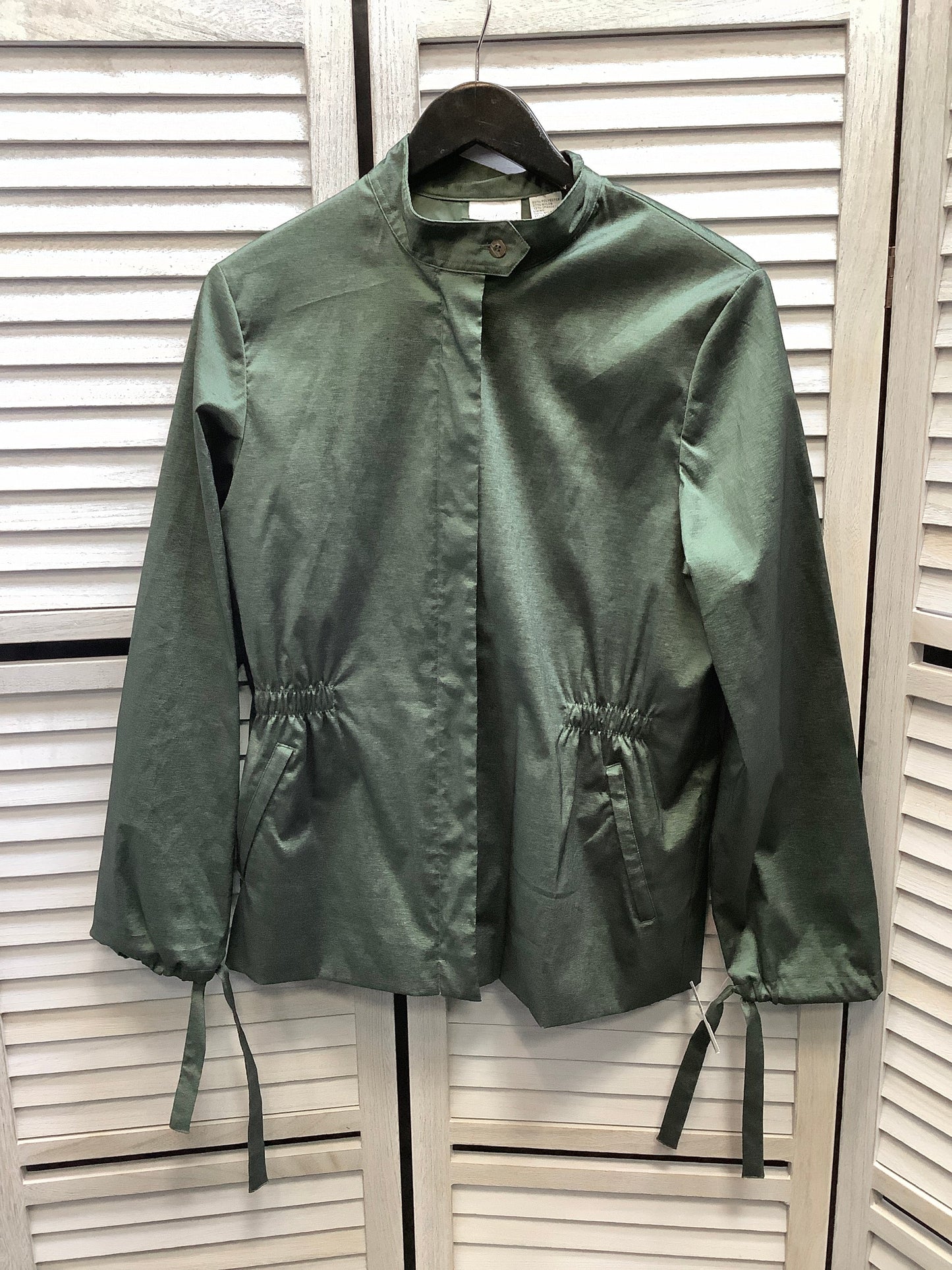 Jacket Other By Newport News In Green, Size: 10