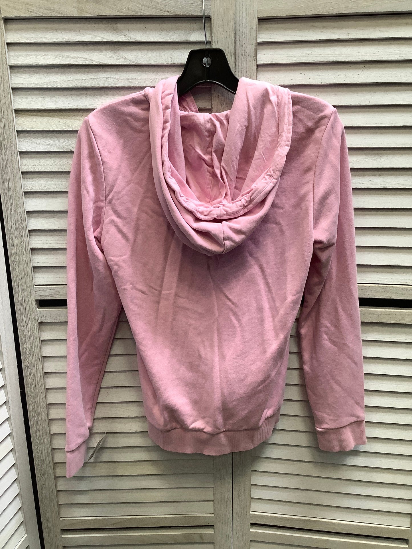 Sweatshirt Hoodie By Adidas In Pink, Size: S