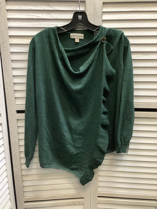 Top Long Sleeve By Knox Rose In Green, Size: Xs