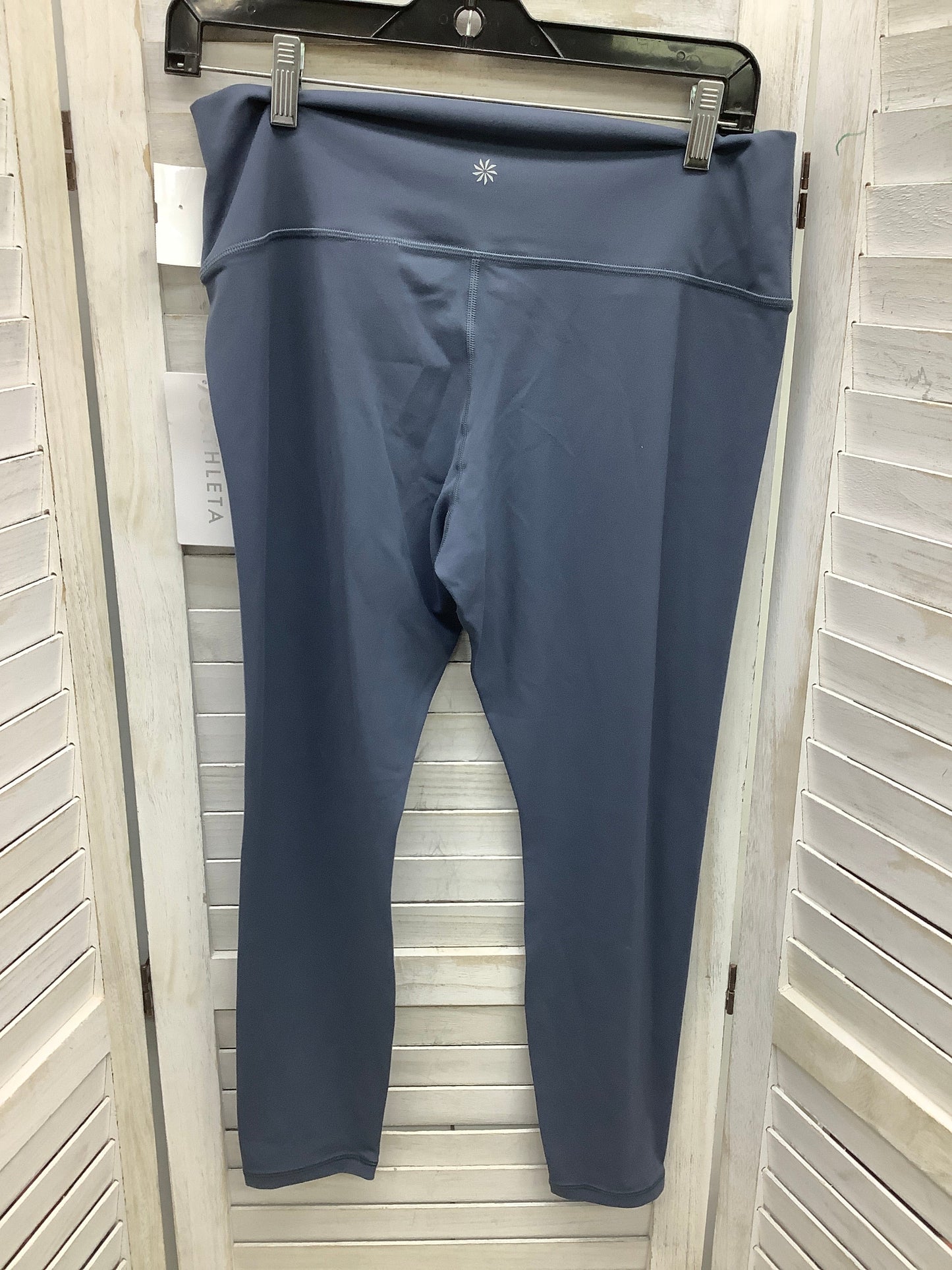 Athletic Leggings By Athleta In Blue, Size: Xl