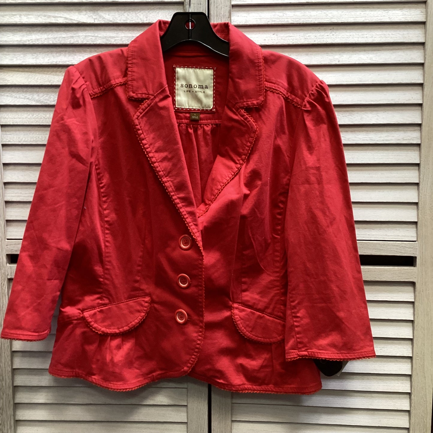 Jacket Other By Sonoma In Red, Size: L