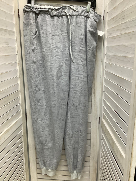 Athletic Pants By Lululemon In Grey, Size: 10