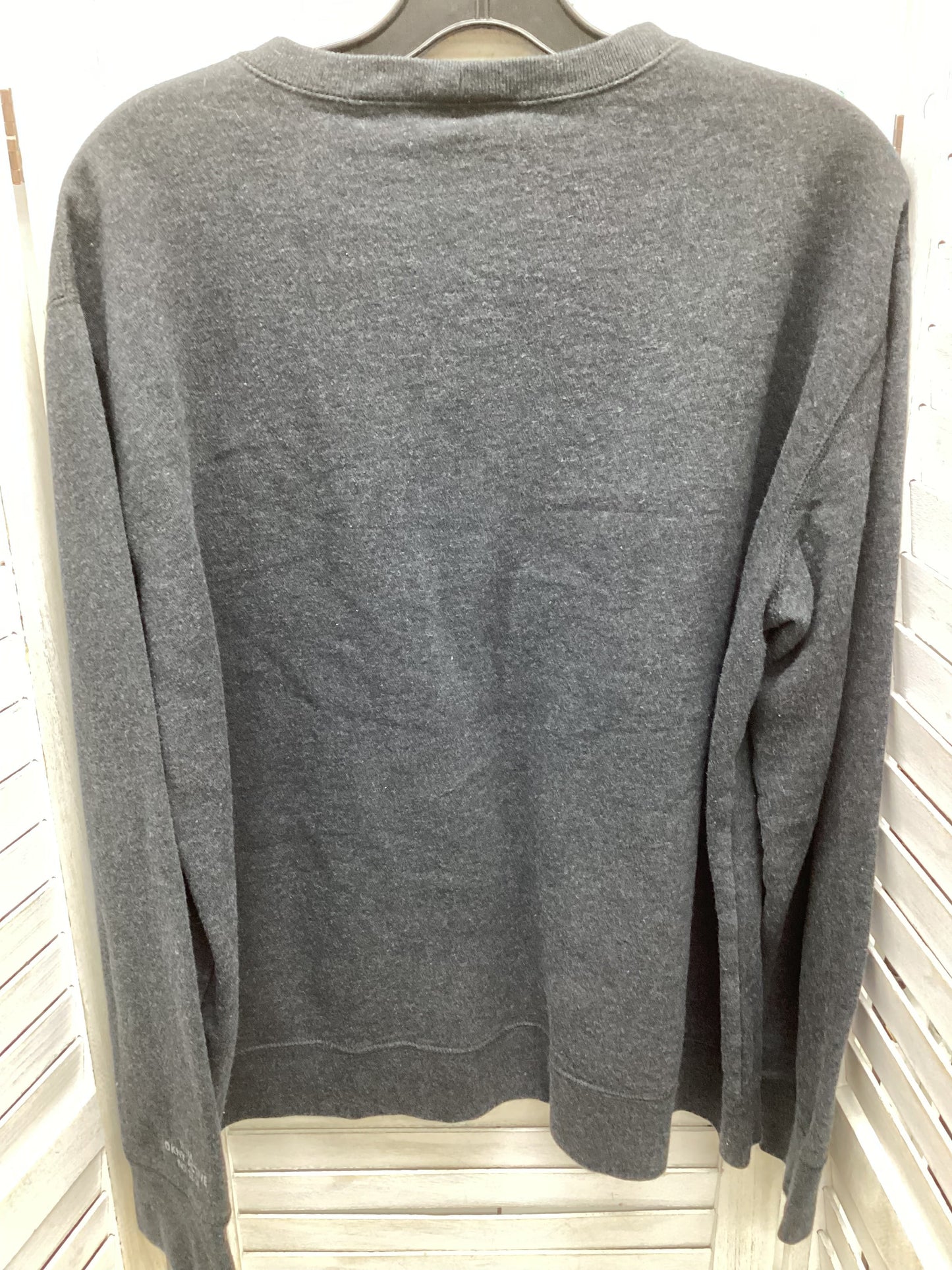 Sweatshirt Crewneck By Dkny In Grey, Size: Xl