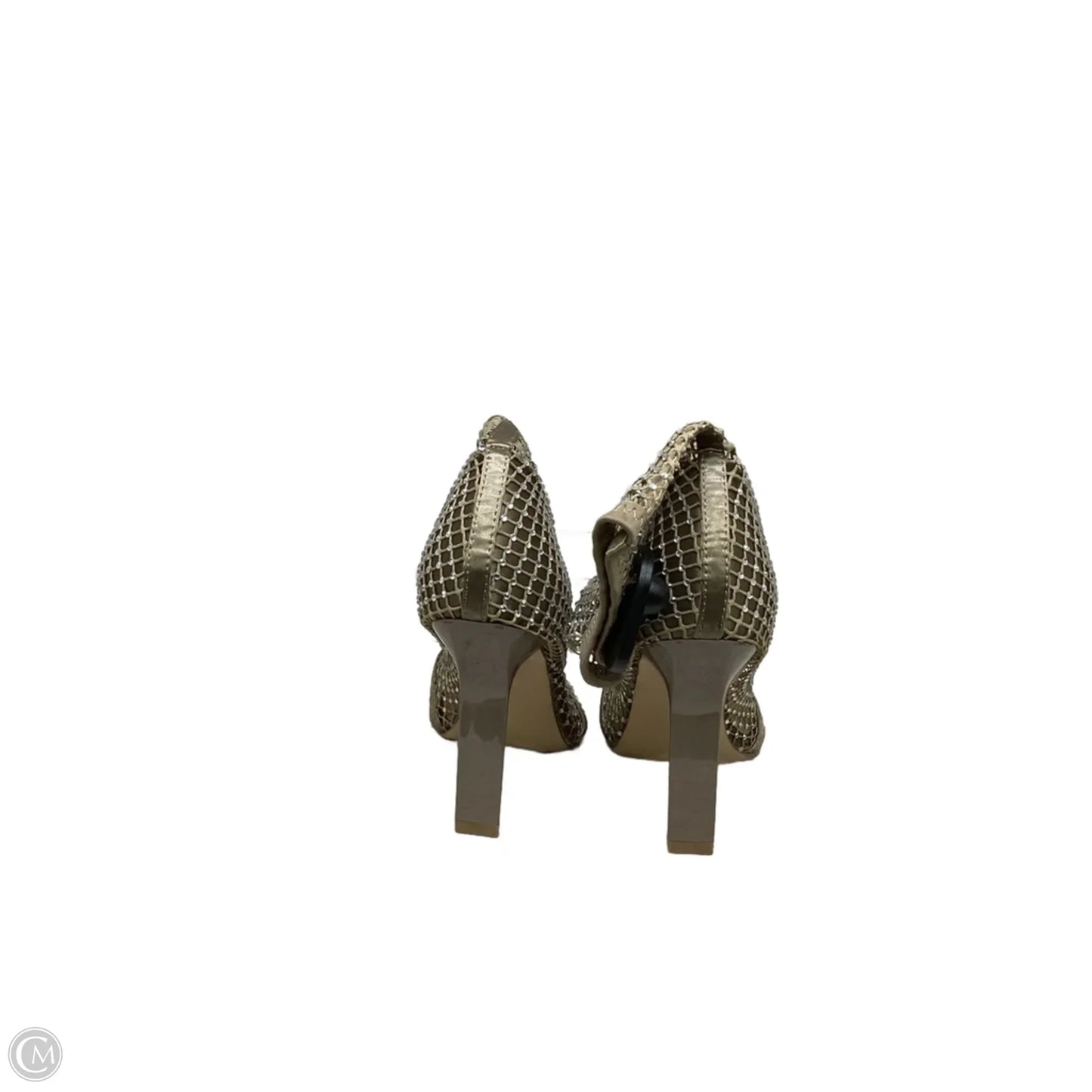 Shoes Heels Stiletto By Shoedazzle In Silver, Size: 6.5