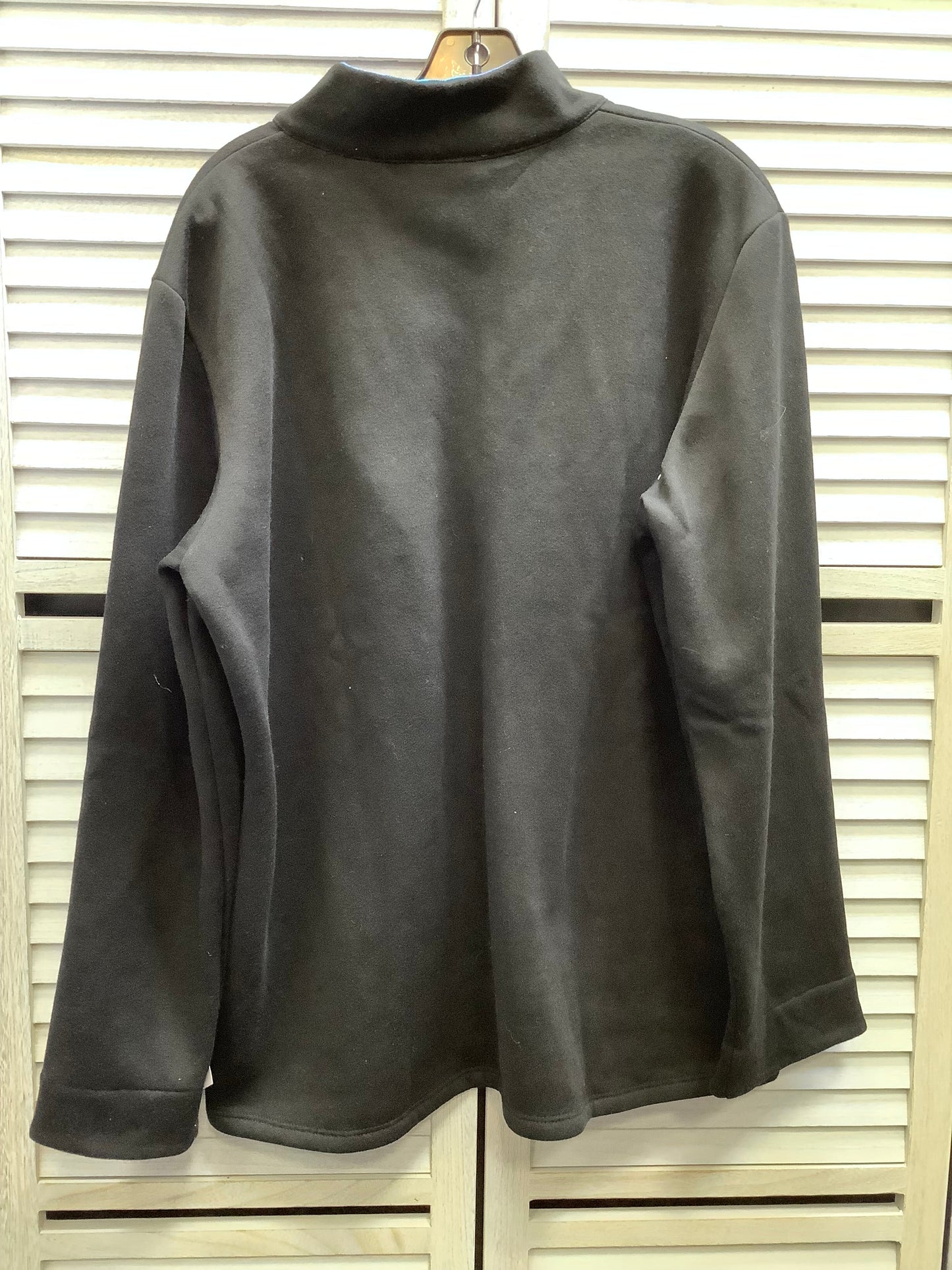 Sweatshirt Collar By Clothes Mentor In Black, Size: Xl