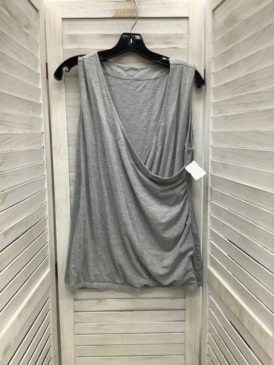 Top Sleeveless By Soft Surroundings In Grey, Size: Xl