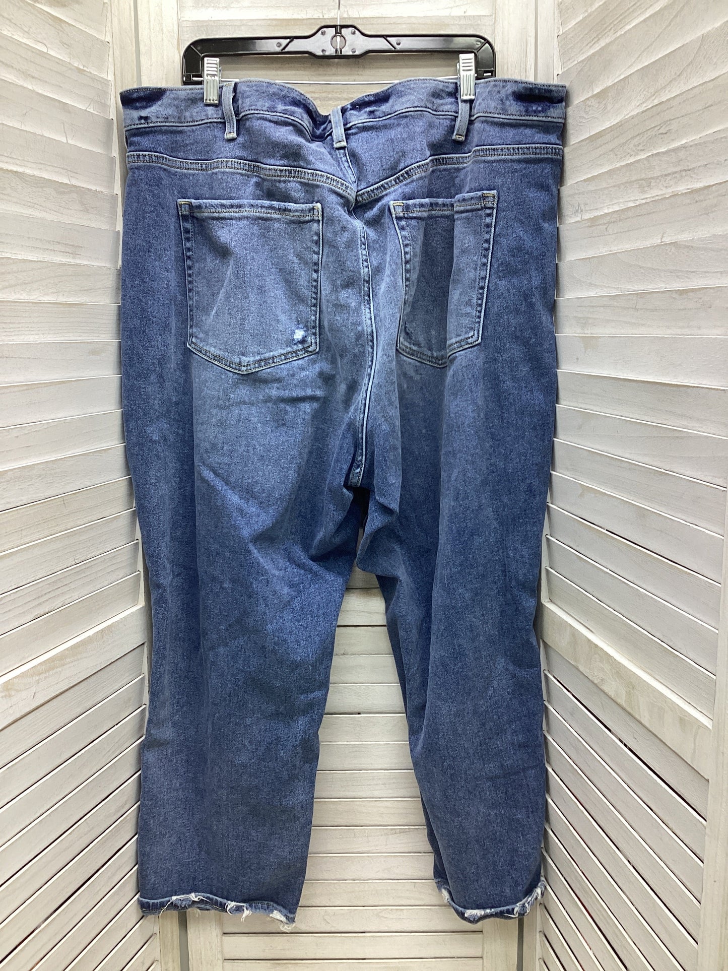 Jeans Straight By Lane Bryant In Blue Denim, Size: 26