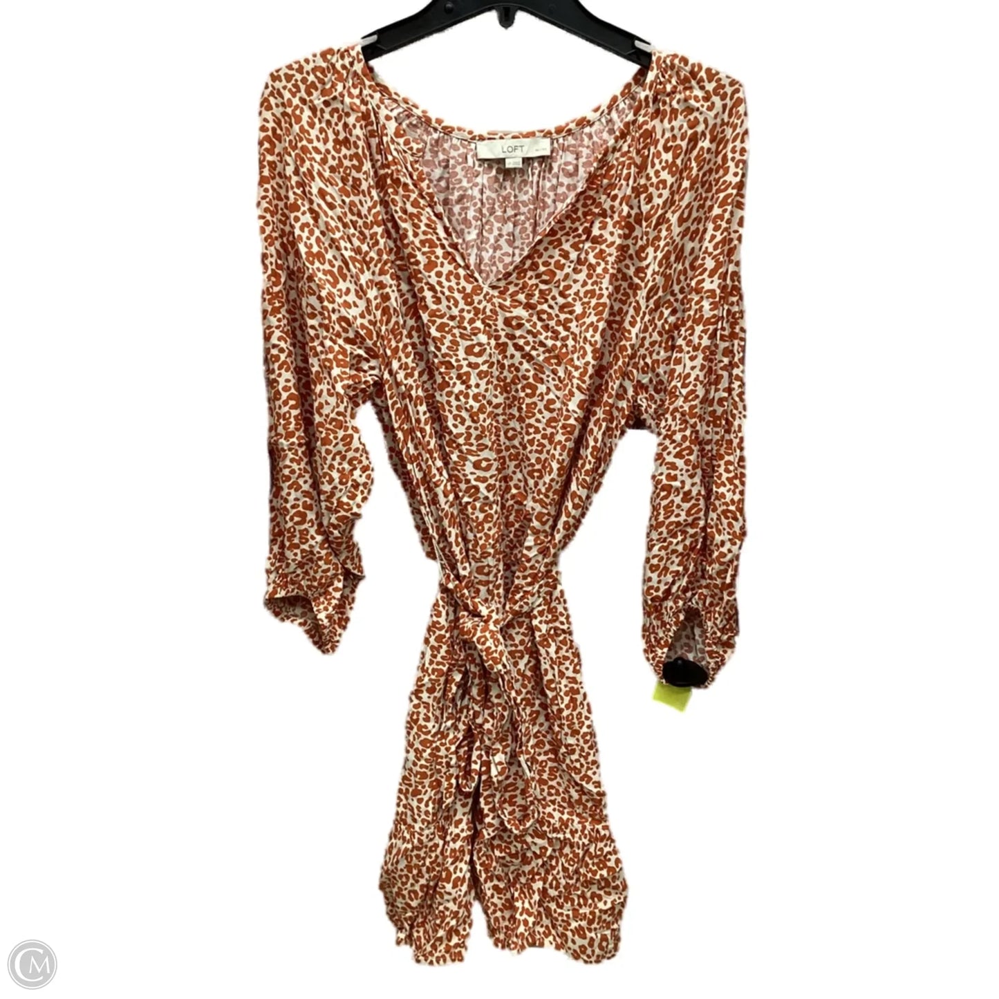 Dress Casual Short By Loft In Animal Print, Size: L