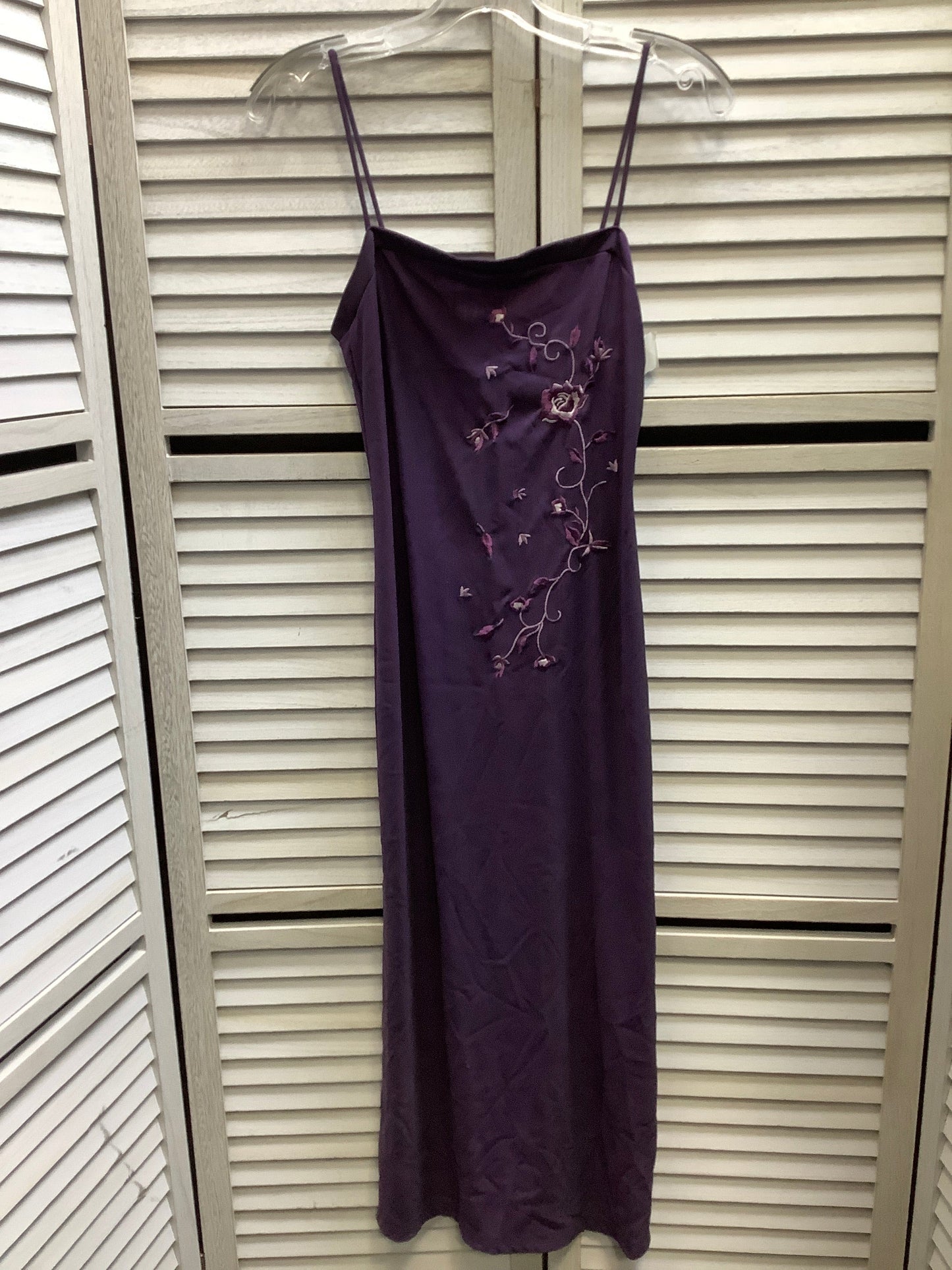 Dress Party Midi By Perseption Concept In Purple, Size: M