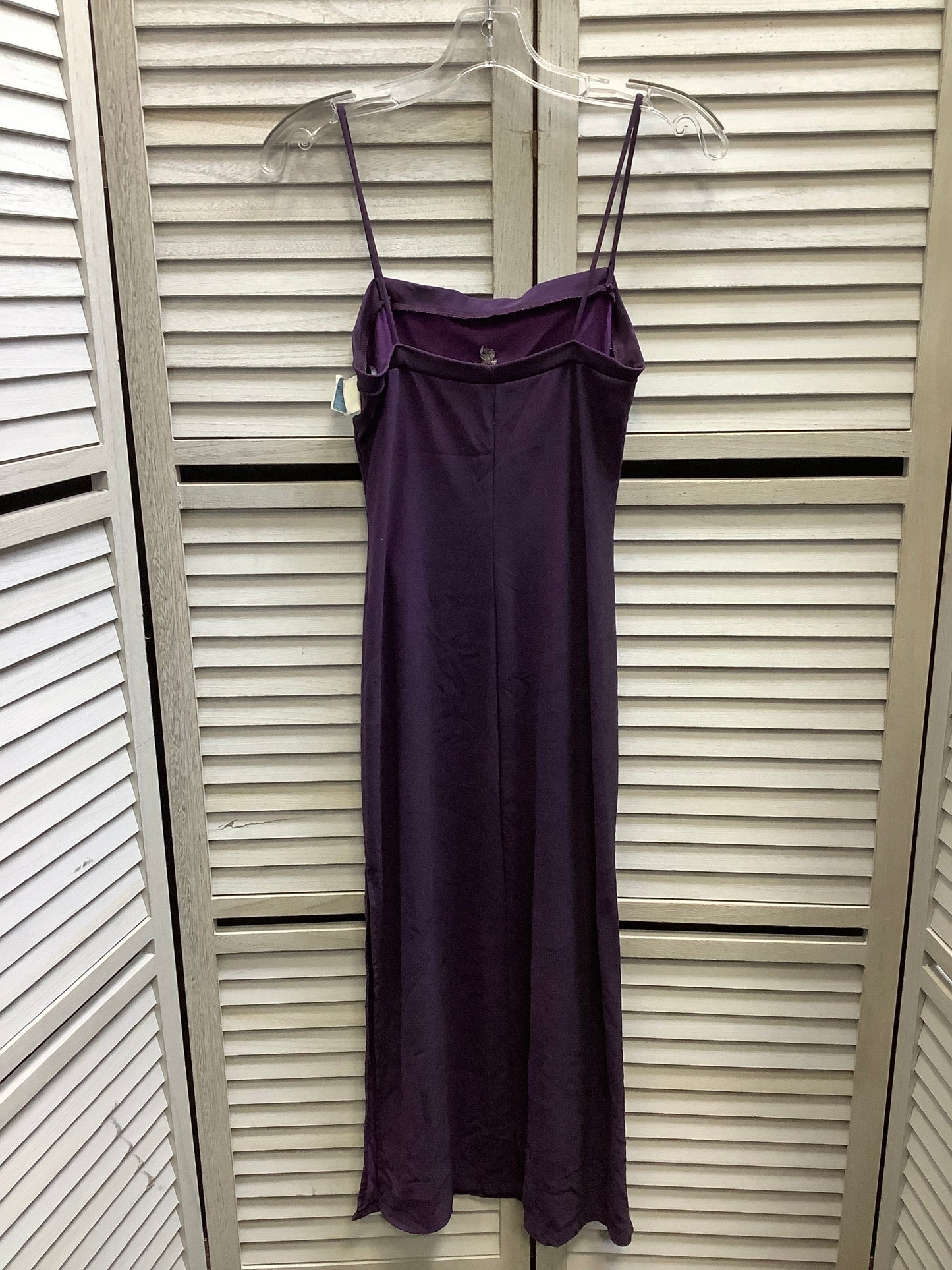 Dress Party Midi By Perseption Concept In Purple, Size: M