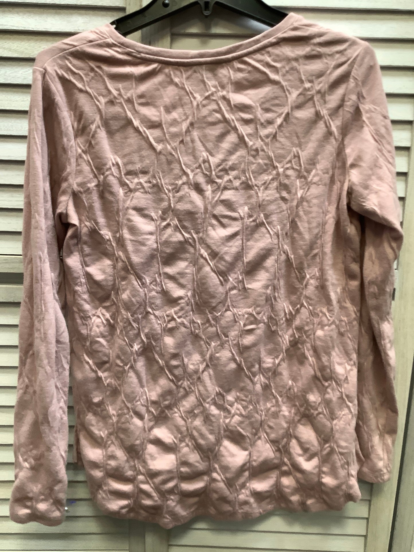 Pink Top Long Sleeve Simply Vera, Size S