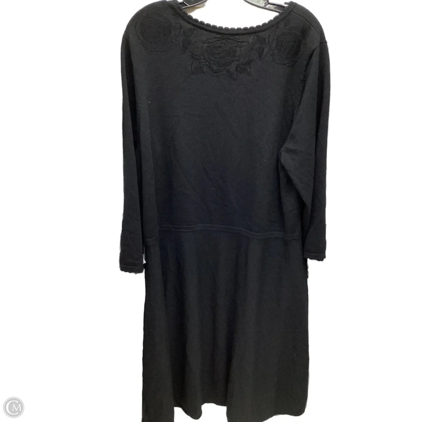 Dress Casual Short By Talbots In Black, Size: 3x