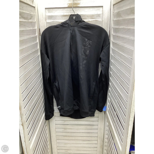 Sweatshirt Hoodie By Adidas In Black, Size: S