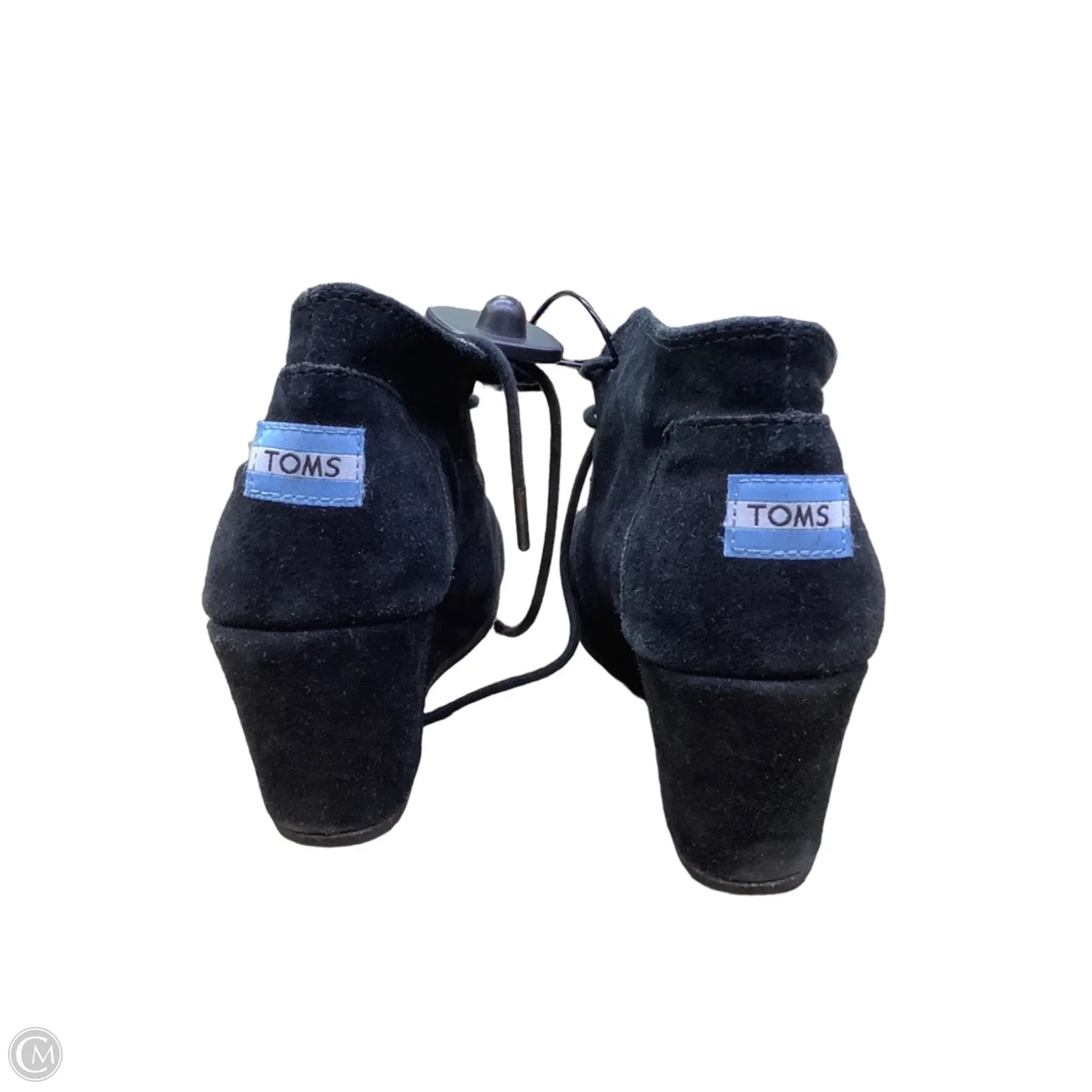 Boots Ankle Heels By Toms In Black, Size: 9