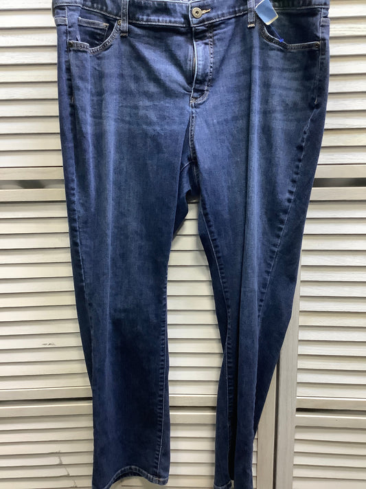 Denim Jeans Straight St Johns Bay, Size 20