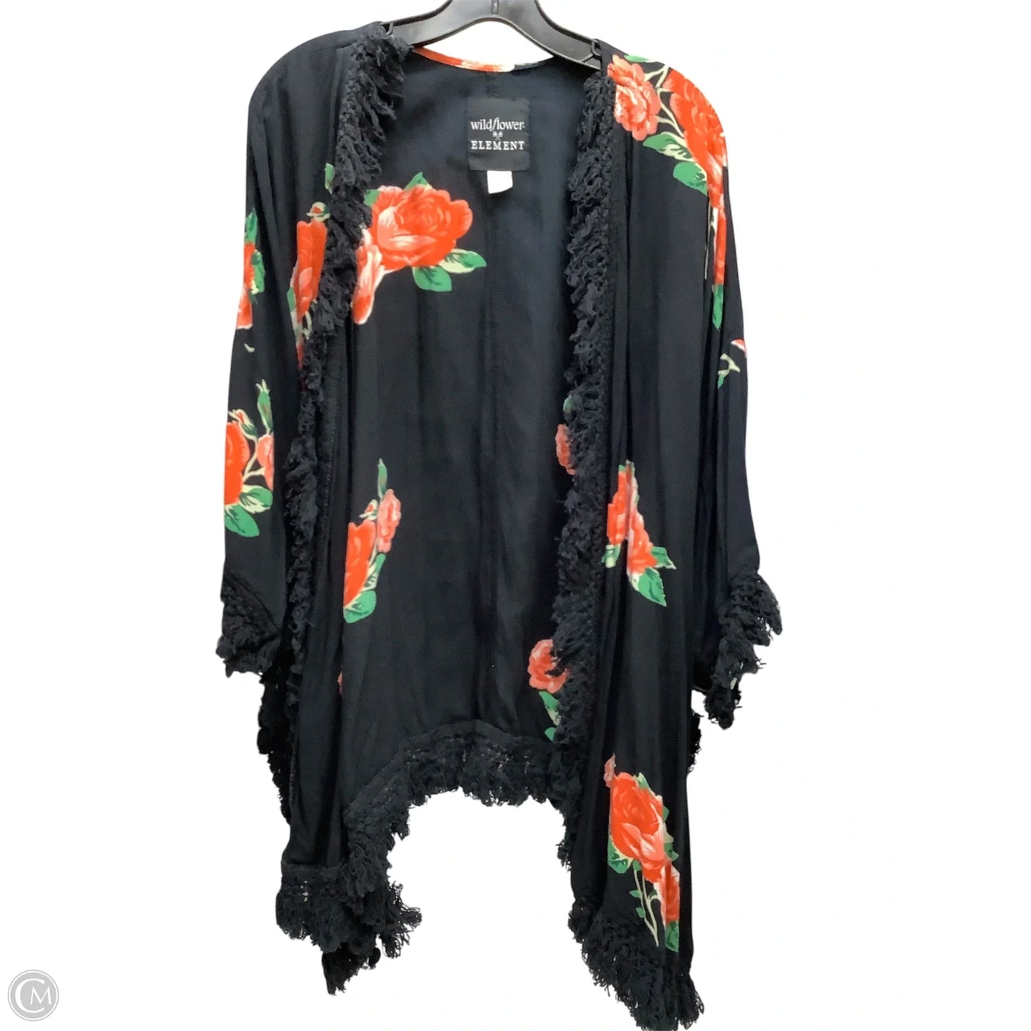 Shawl By Clothes Mentor In Floral, Size: Onesize