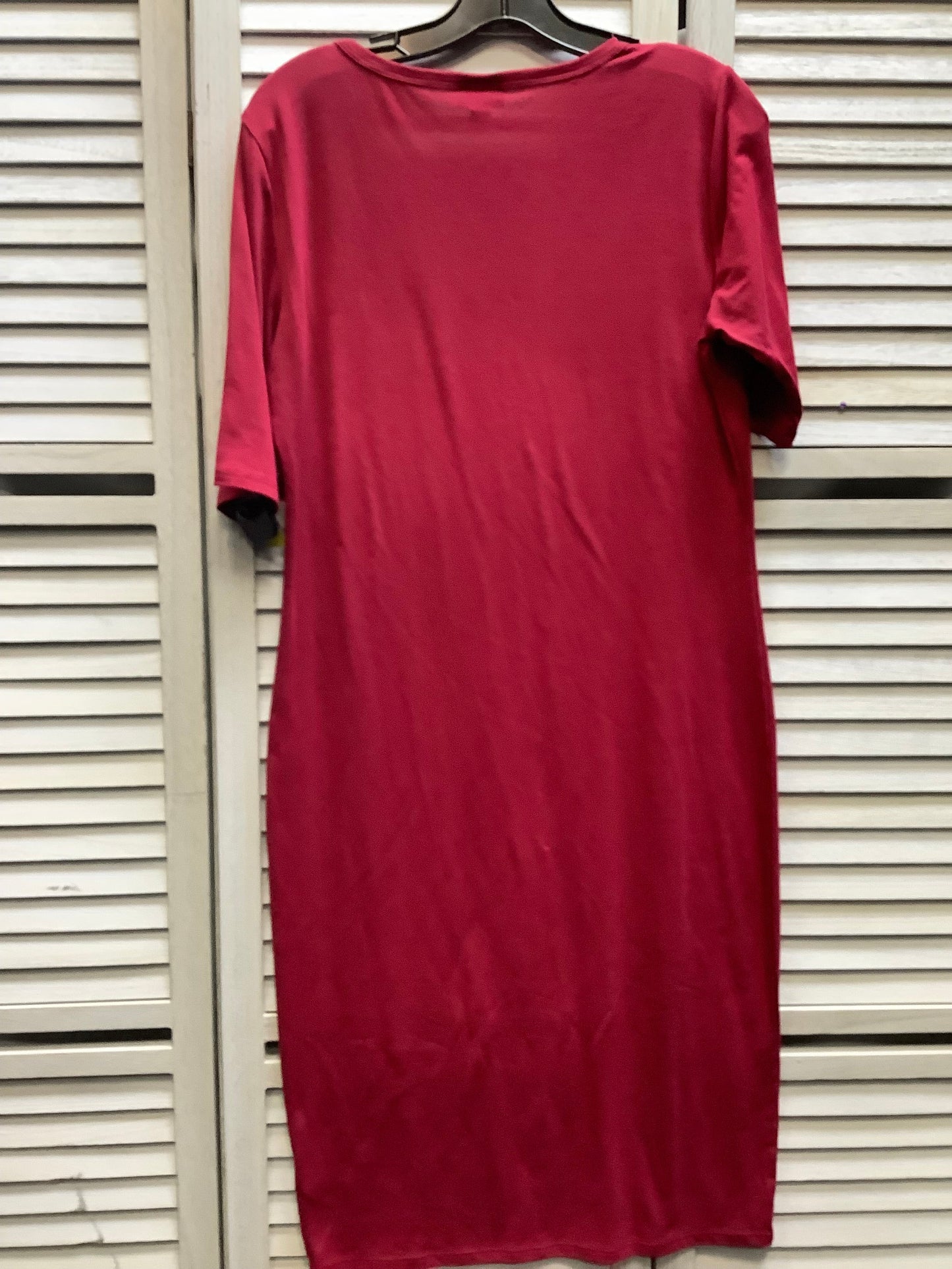 Pink Dress Casual Short Lularoe, Size L