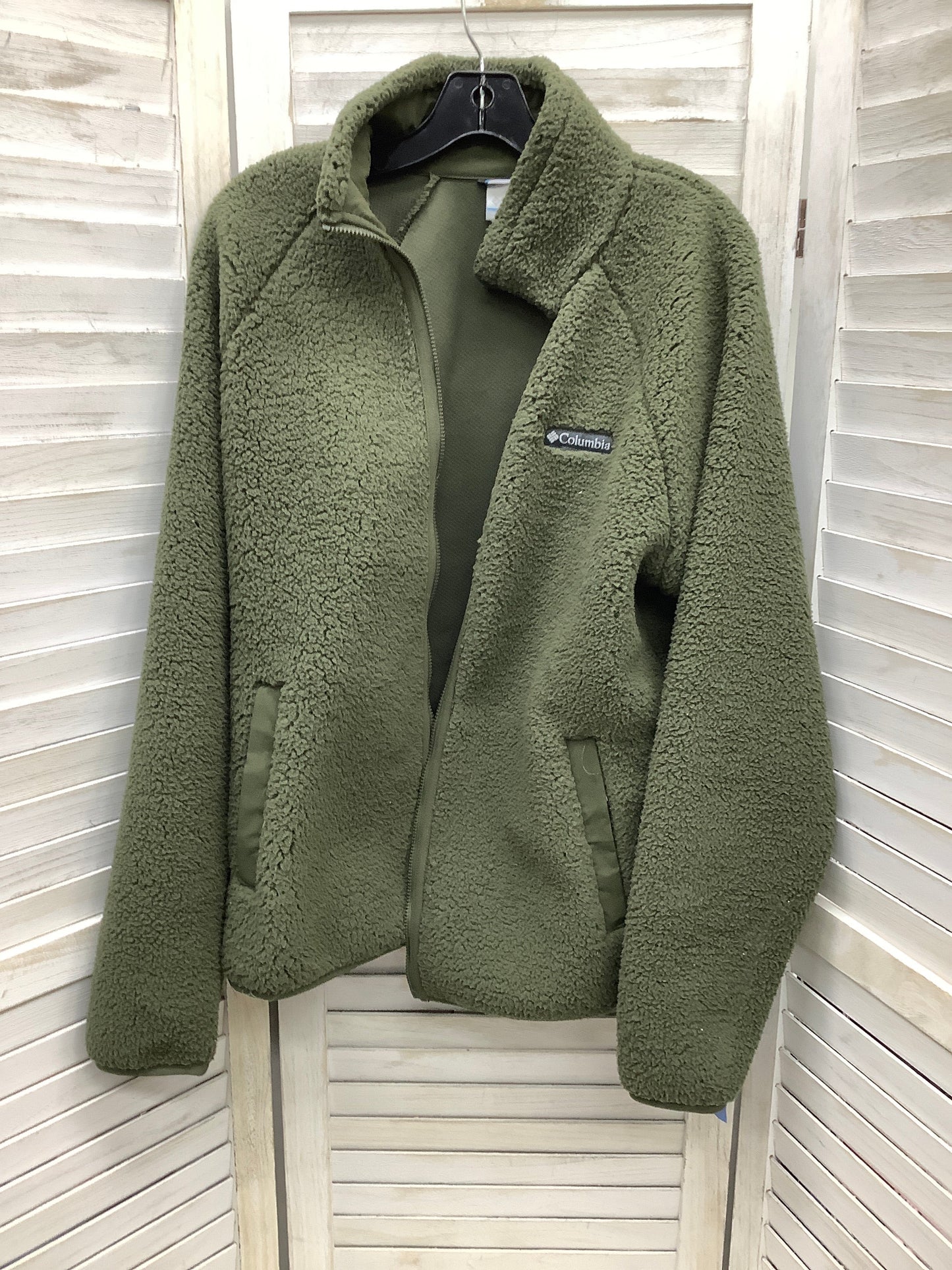 Jacket Faux Fur & Sherpa By Columbia  Size: M