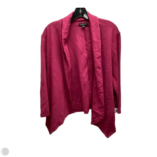 Cardigan By Lane Bryant In Pink, Size: Xl
