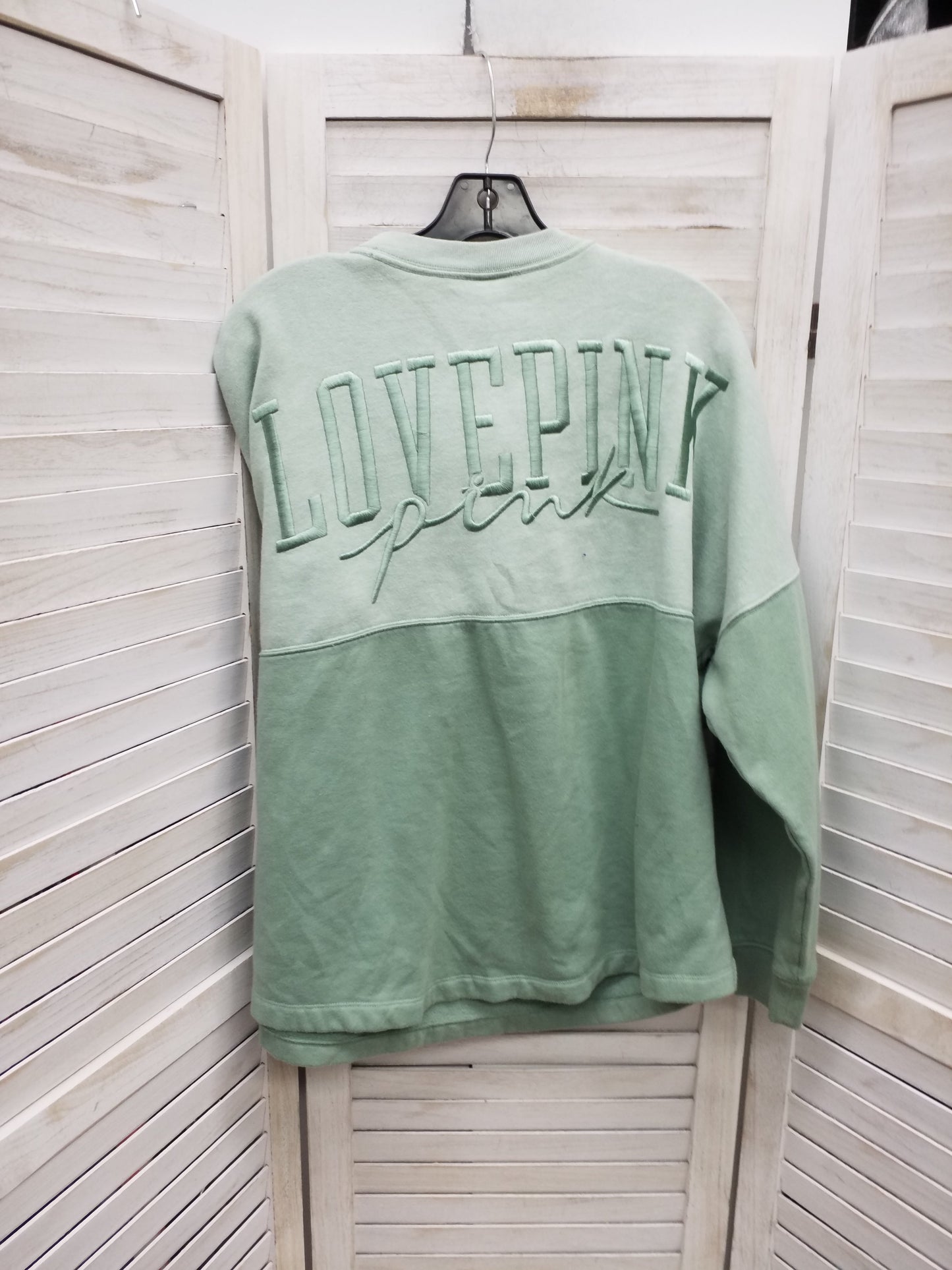 Sweatshirt Crewneck By Pink  Size: L