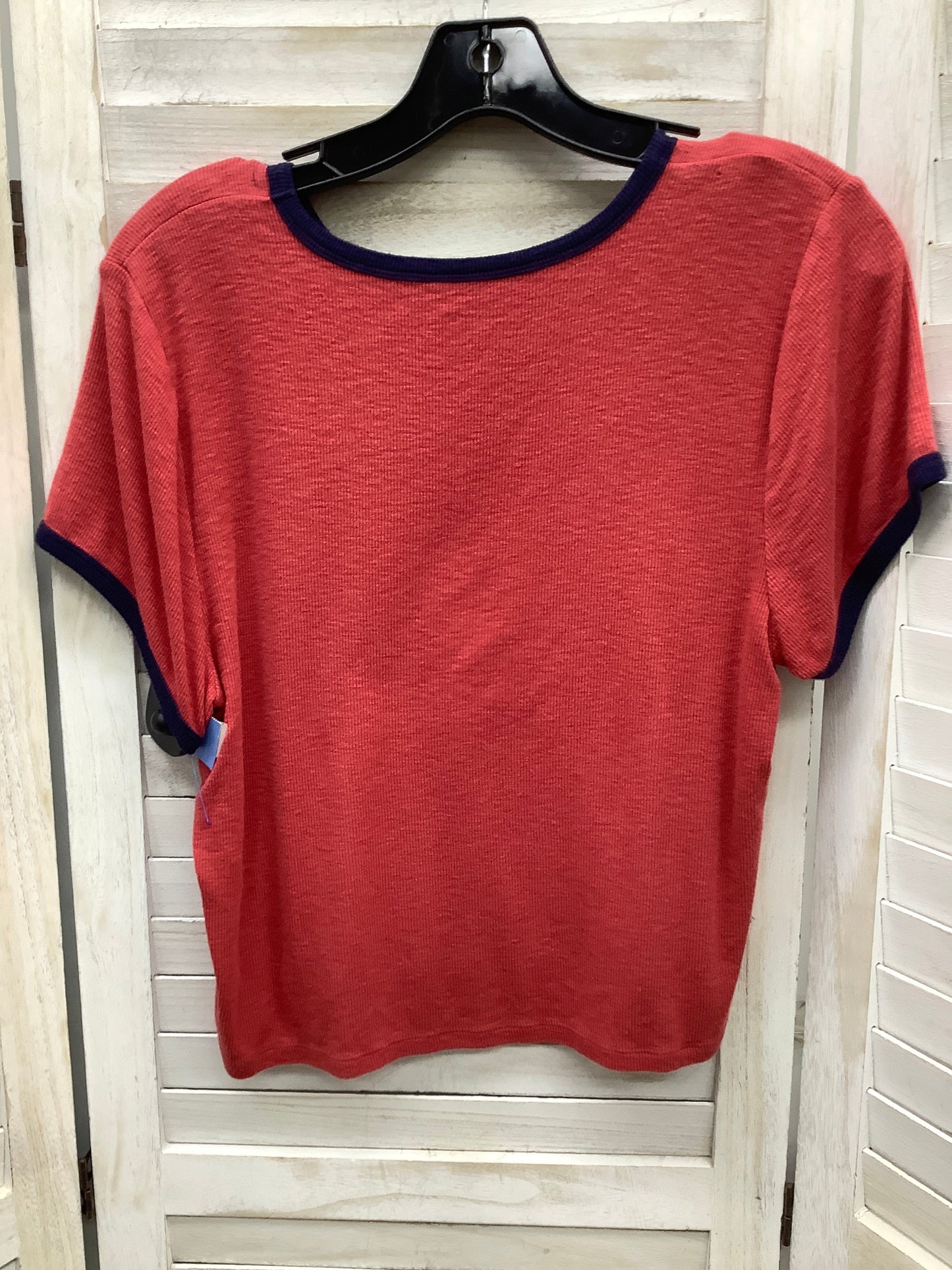 Red Top Short Sleeve Aerie, Size Xl