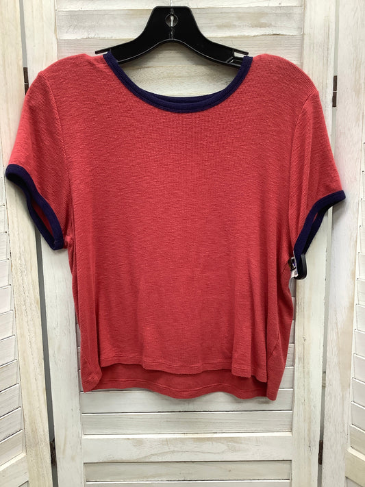 Red Top Short Sleeve Aerie, Size Xl