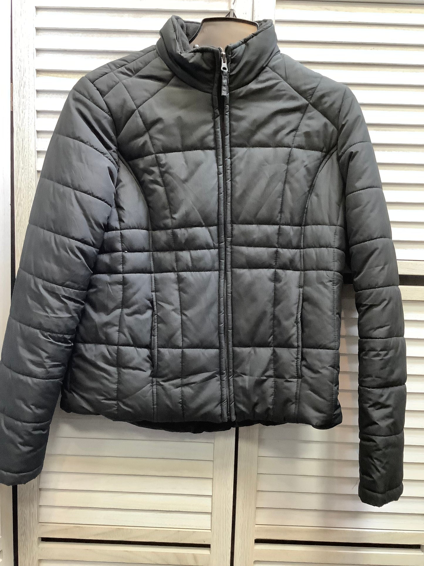 Coat Puffer & Quilted By Athletic Works In Black, Size: S