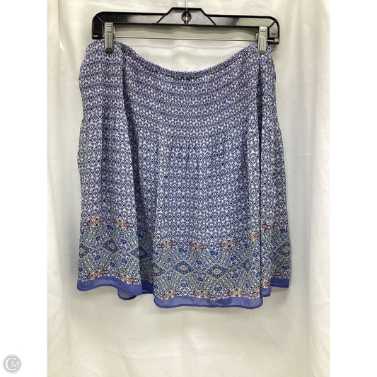 Skirt Mini & Short By Max Studio In Multi-colored, Size: L