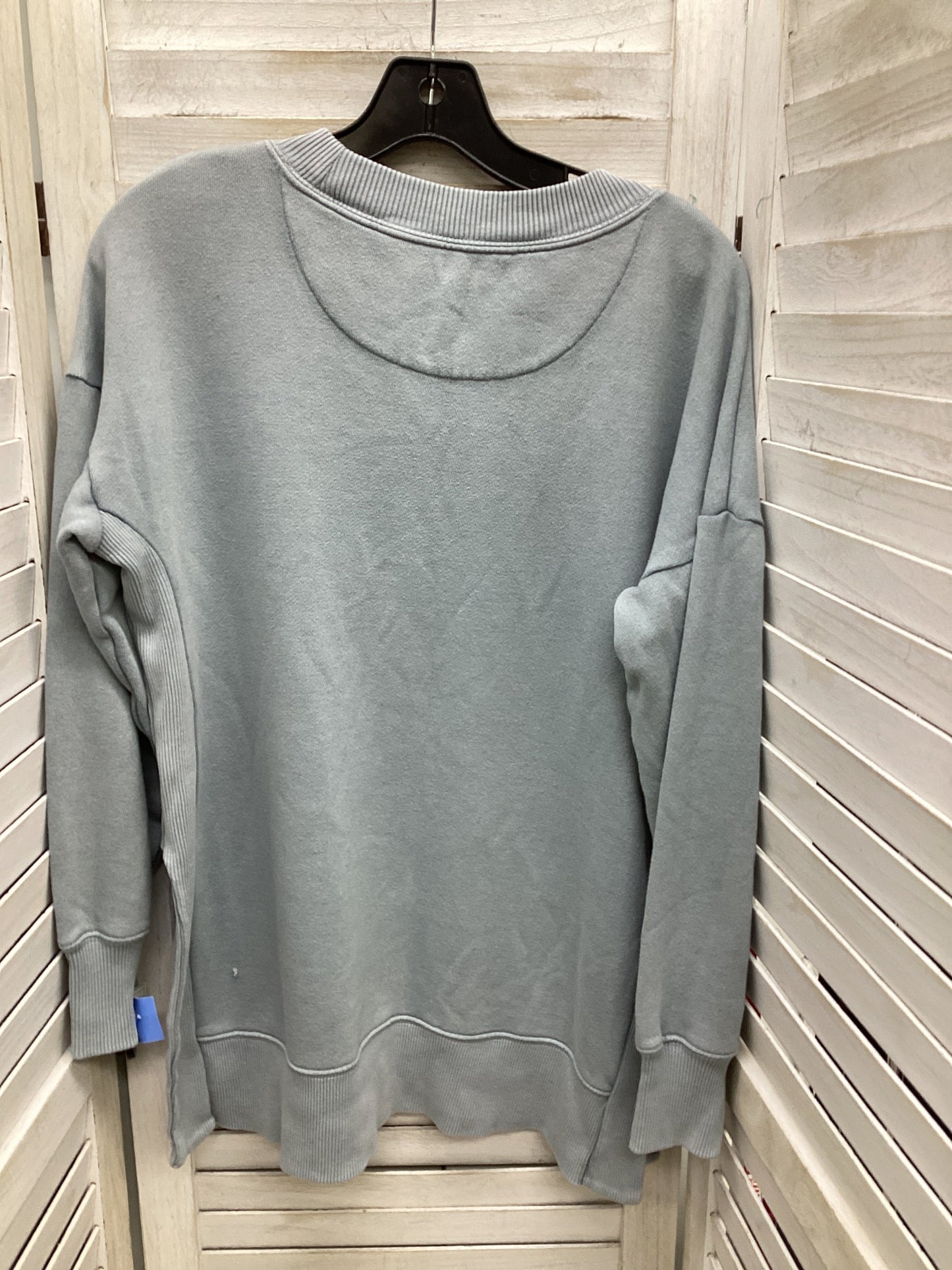 Sweatshirt Crewneck By Aerie In Light Blue, Size: S