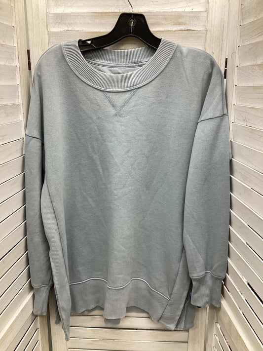 Sweatshirt Crewneck By Aerie In Light Blue, Size: S