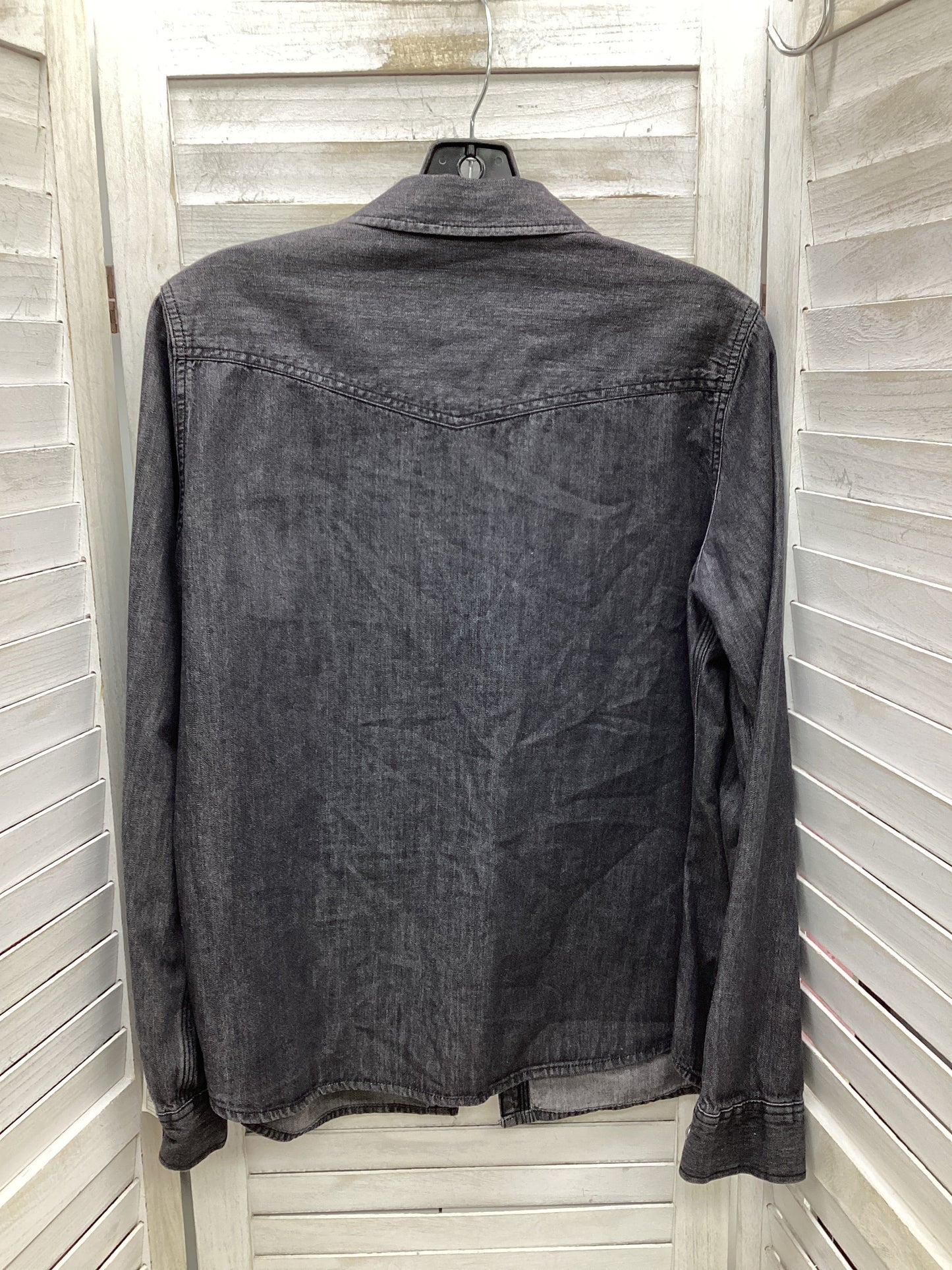 Denim Grey Jacket Shirt Wild Fable, Size M