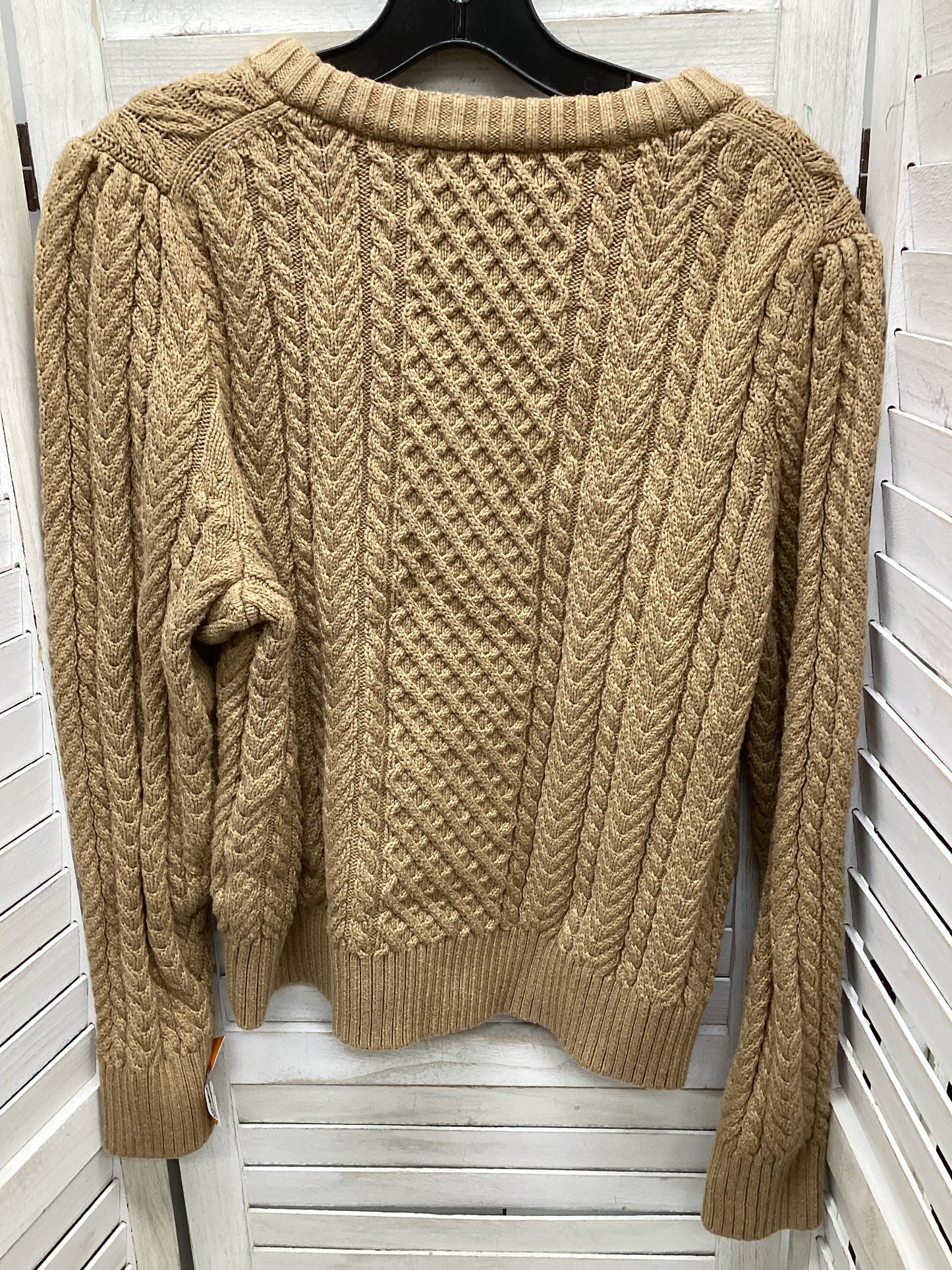 Sweater By J Crew In Tan, Size: Xl