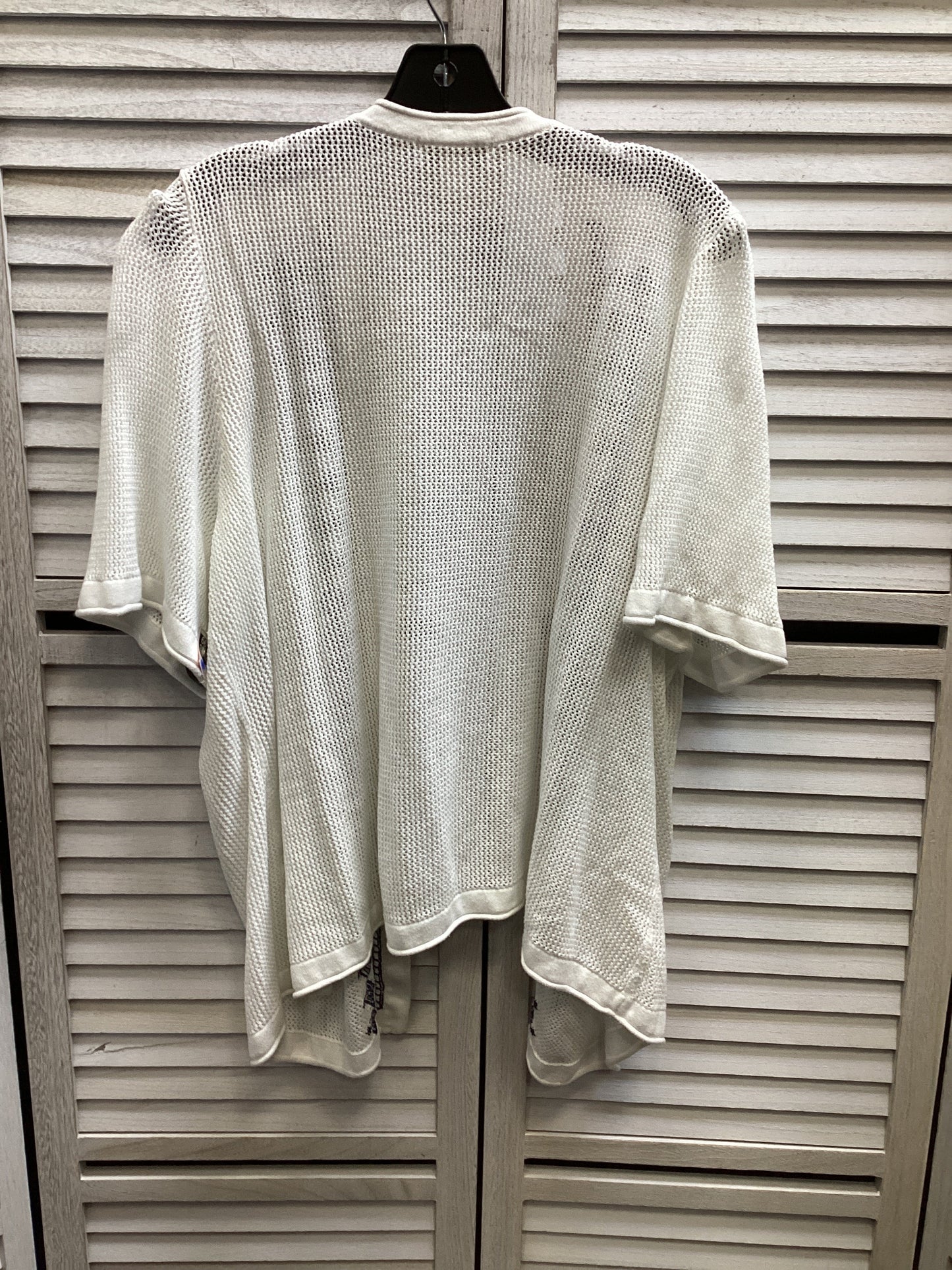 Cardigan By Cj Banks In White, Size: 2x