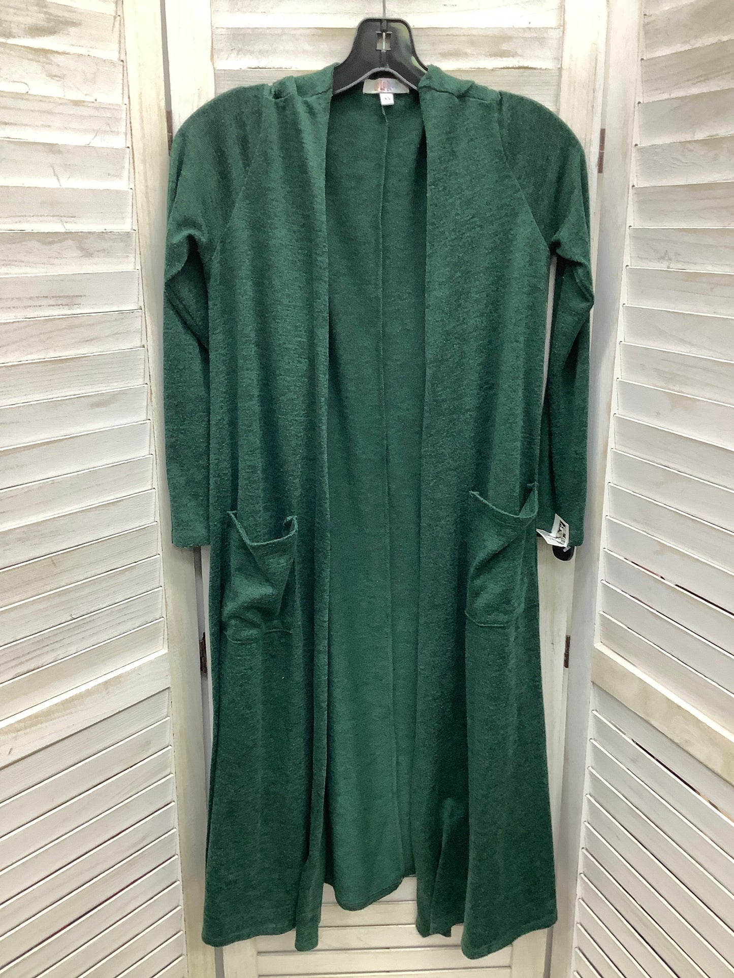 Green Cardigan Lularoe, Size Xs