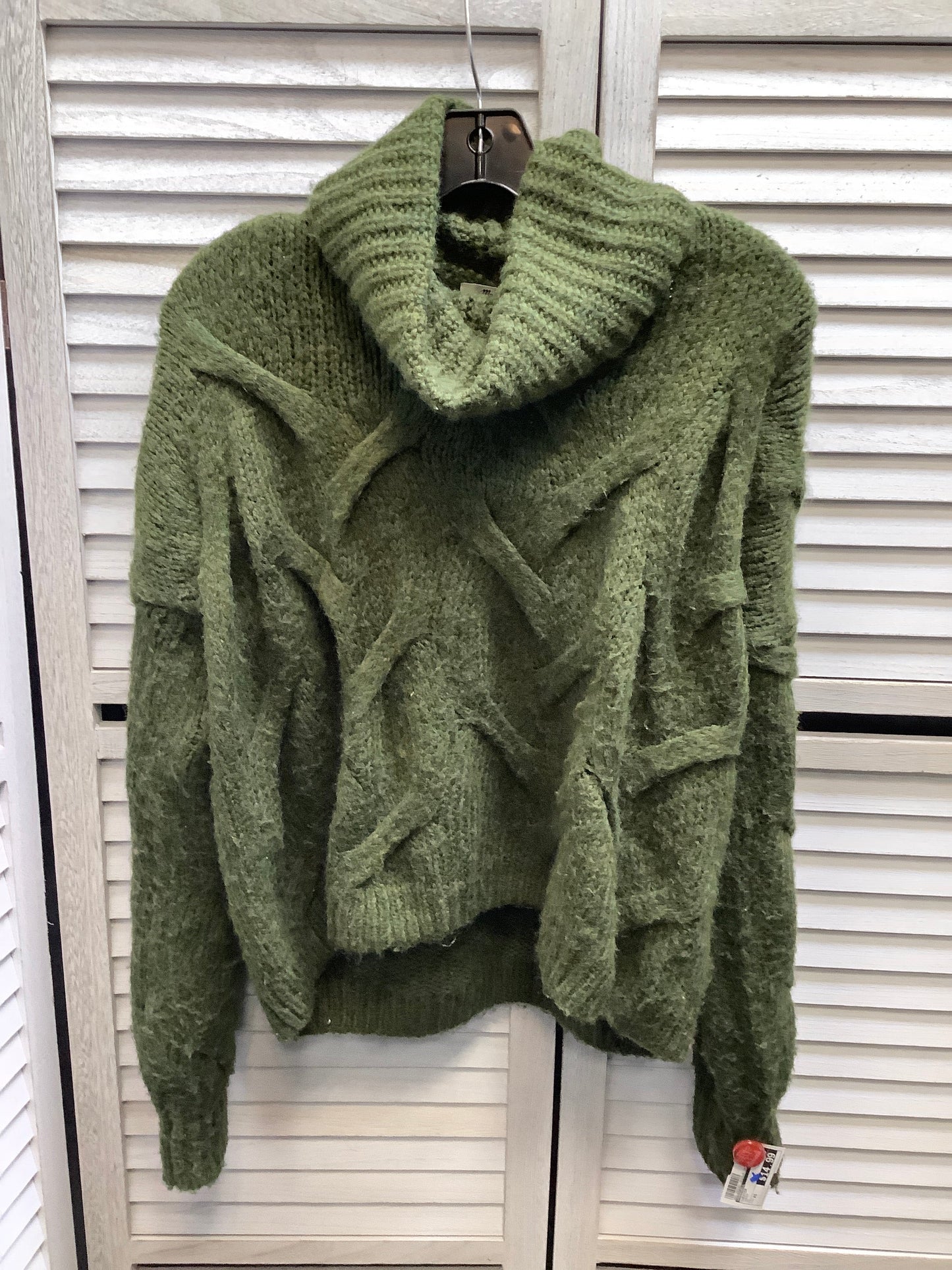 Sweater By Madewell In Green, Size: Xs