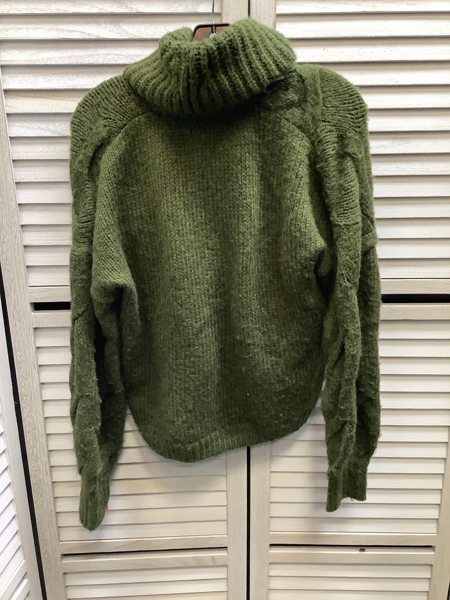 Sweater By Madewell In Green, Size: Xs