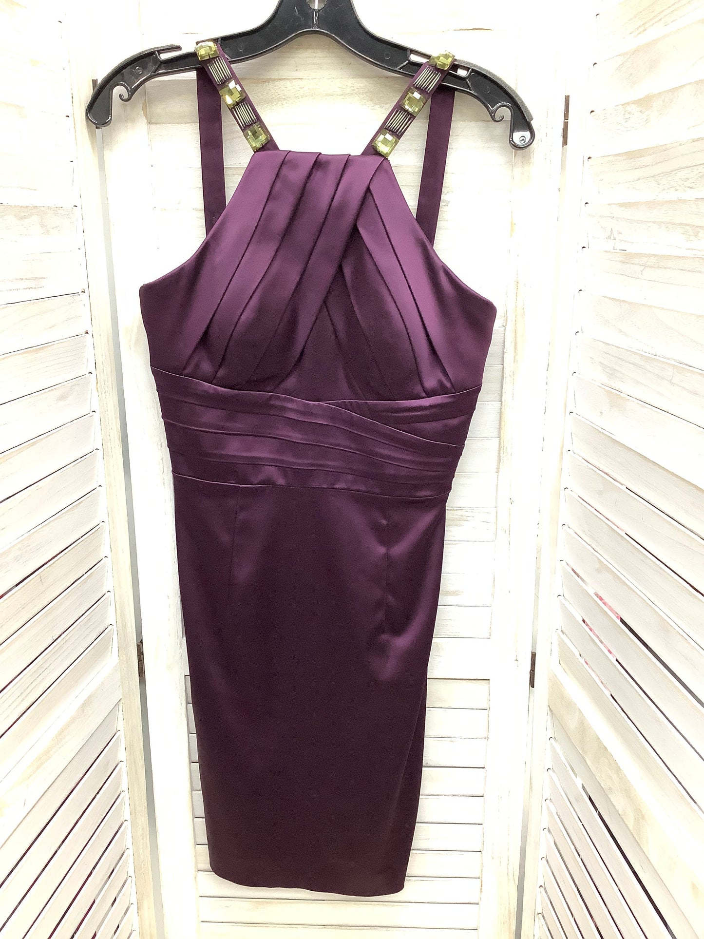 Purple Dress Casual Short Calvin Klein, Size 4