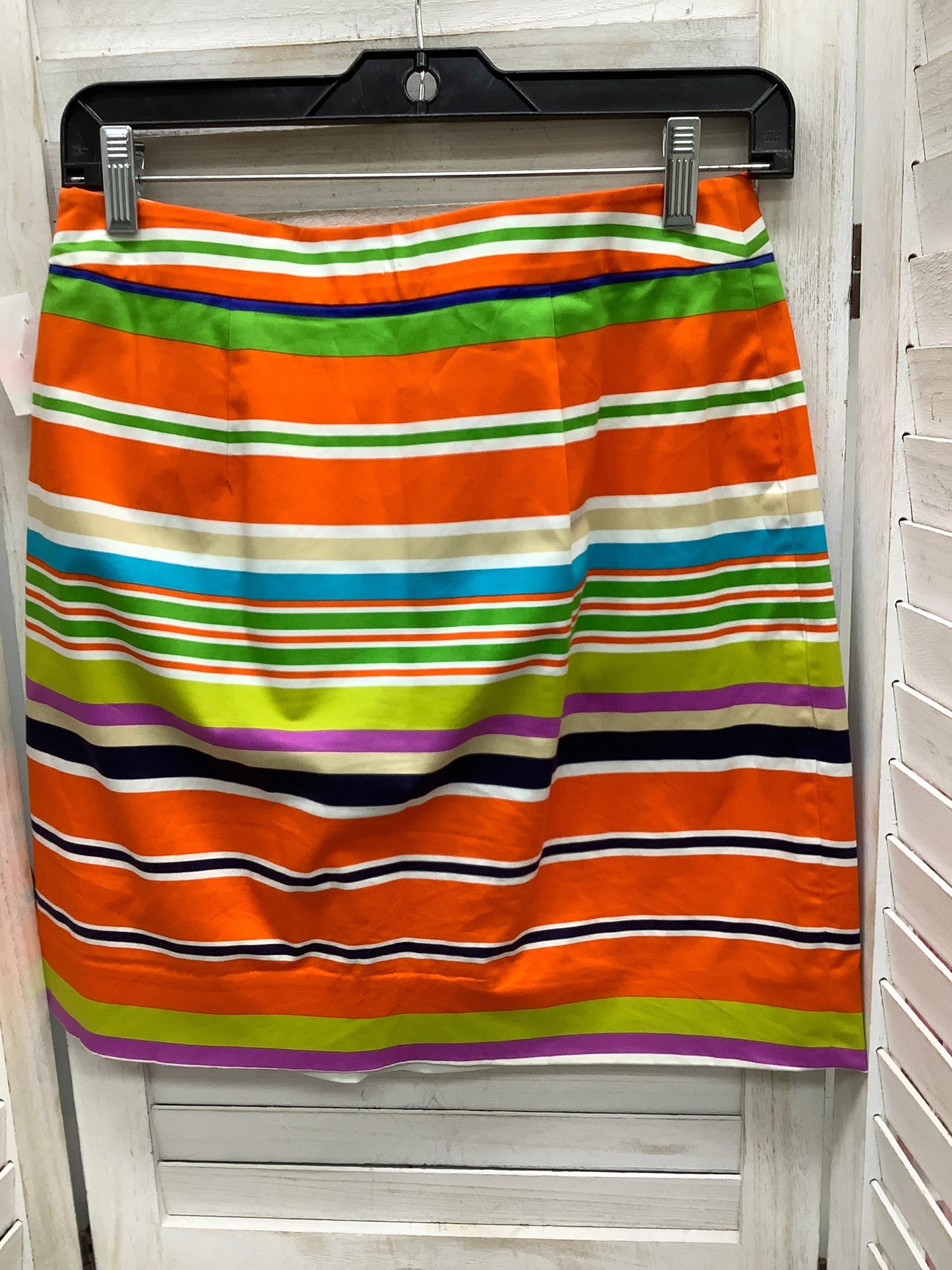 Multi-colored Skirt Designer Kate Spade, Size 4