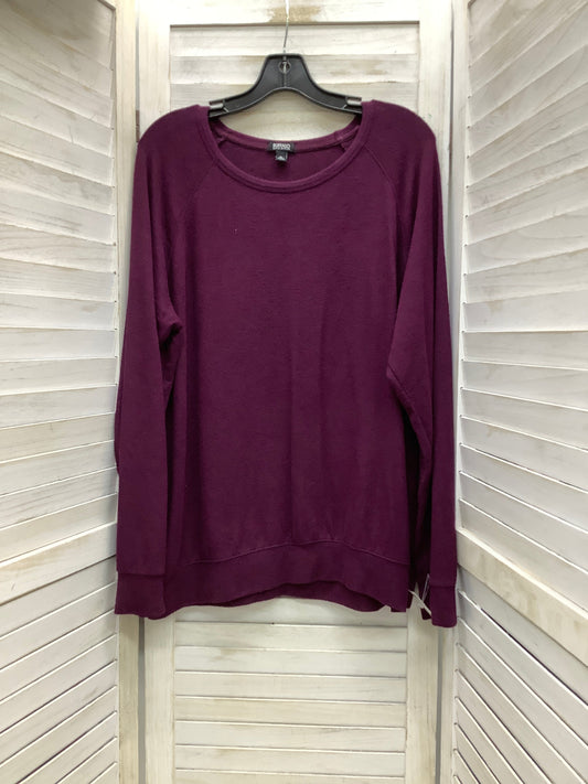 Top Long Sleeve By Buffalo David Bitton In Purple, Size: Xl