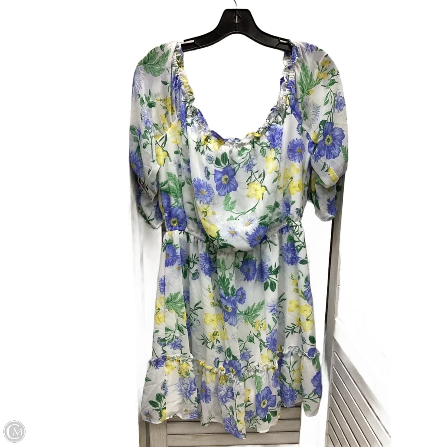 Dress Casual Short By Forever 21 In Floral Print, Size: Xl