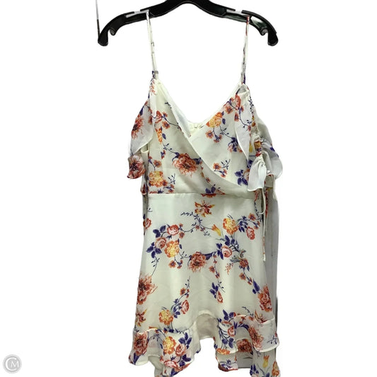 Dress Casual Midi By Lulus In Floral Print, Size: L