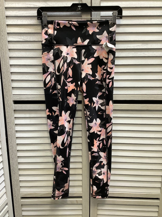 Athletic Leggings By Victorias Secret In Floral Print, Size: 8