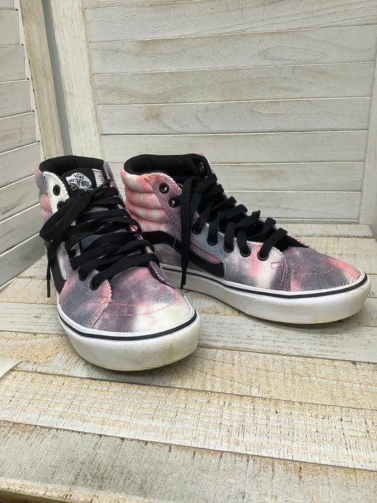 Shoes Sneakers By Vans In Tie Dye Print, Size: 8