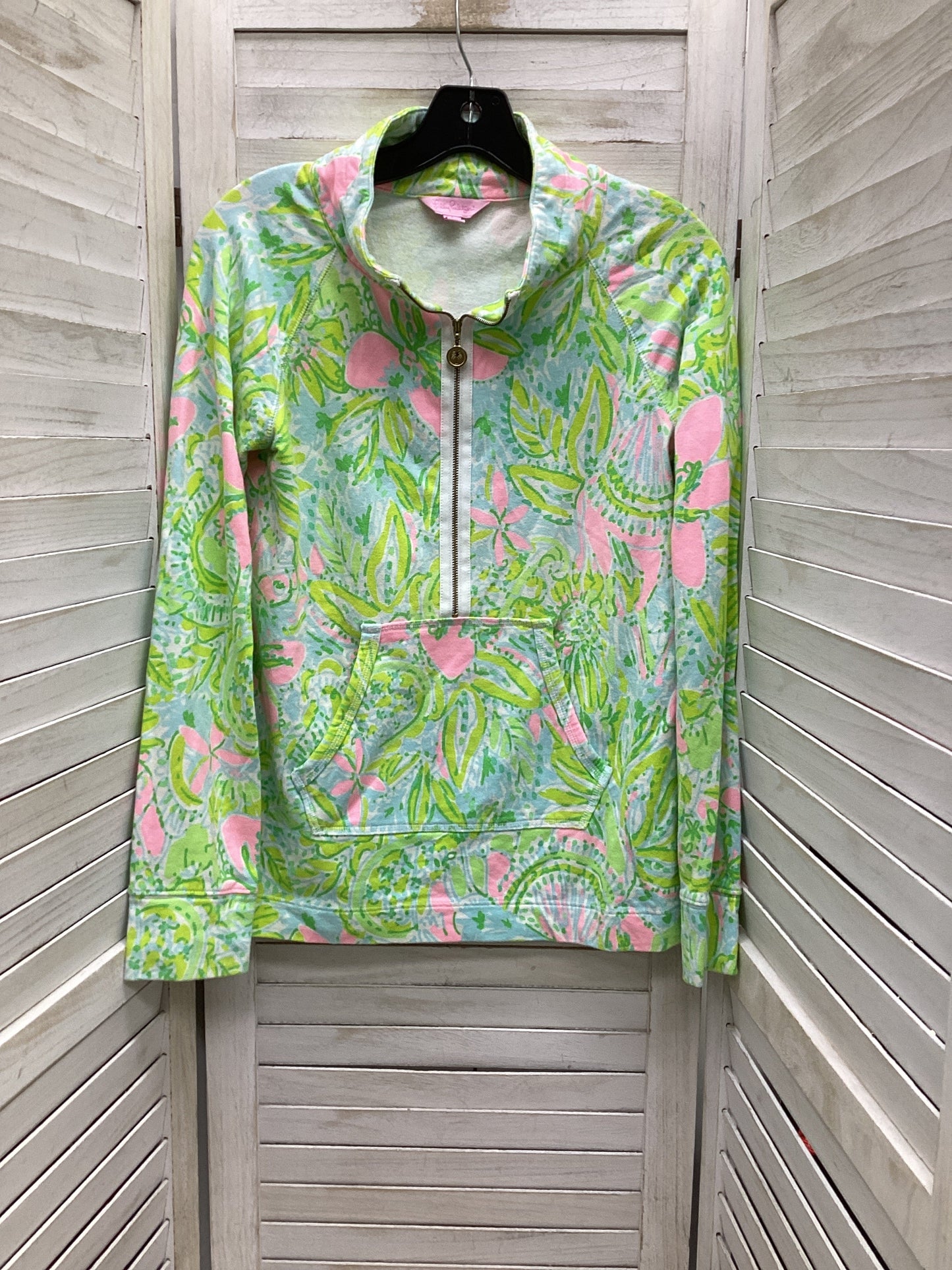 Athletic Jacket By Lilly Pulitzer In Multi-colored, Size: S