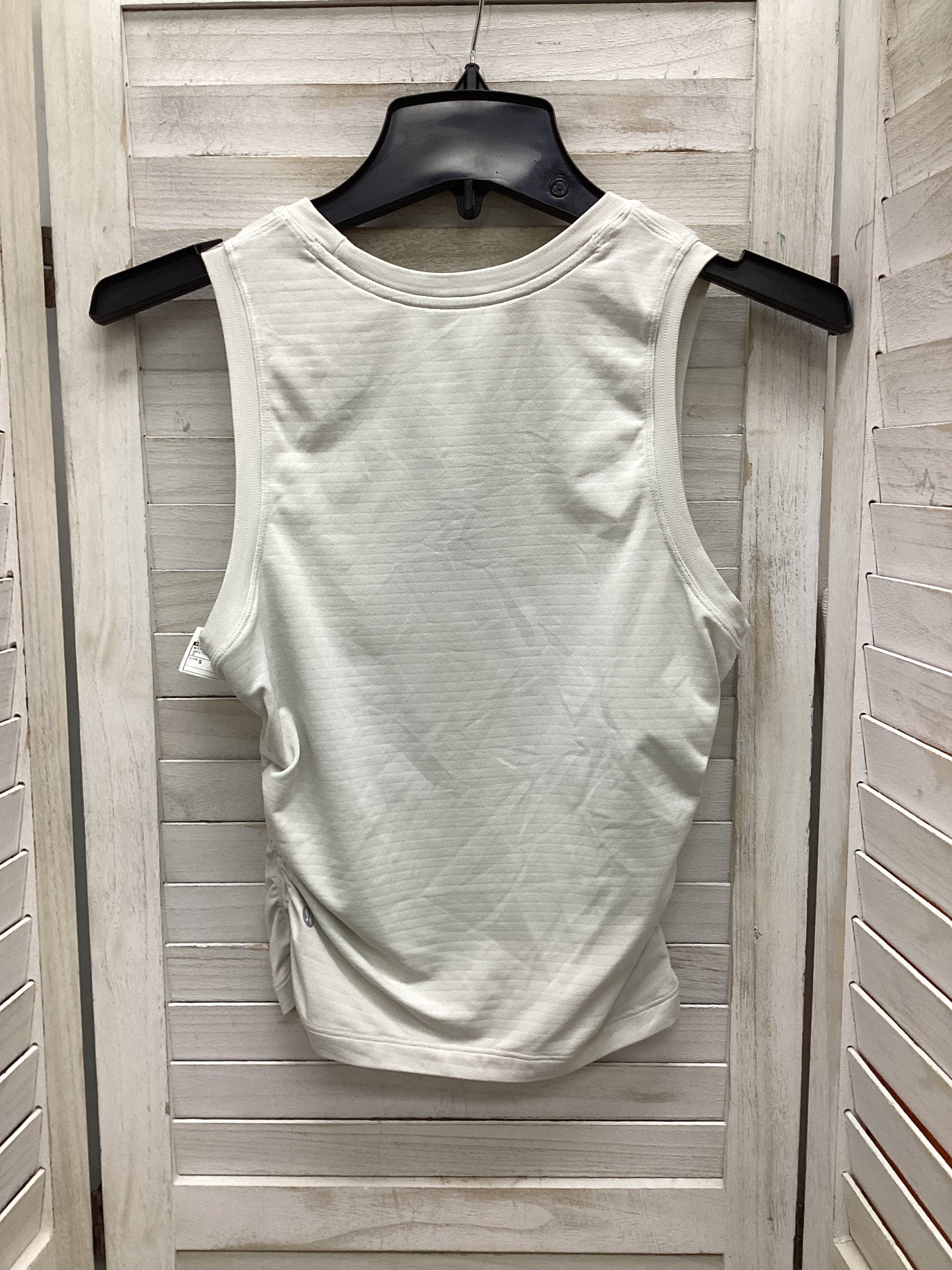 Athletic Tank Top By Lululemon In White, Size: S