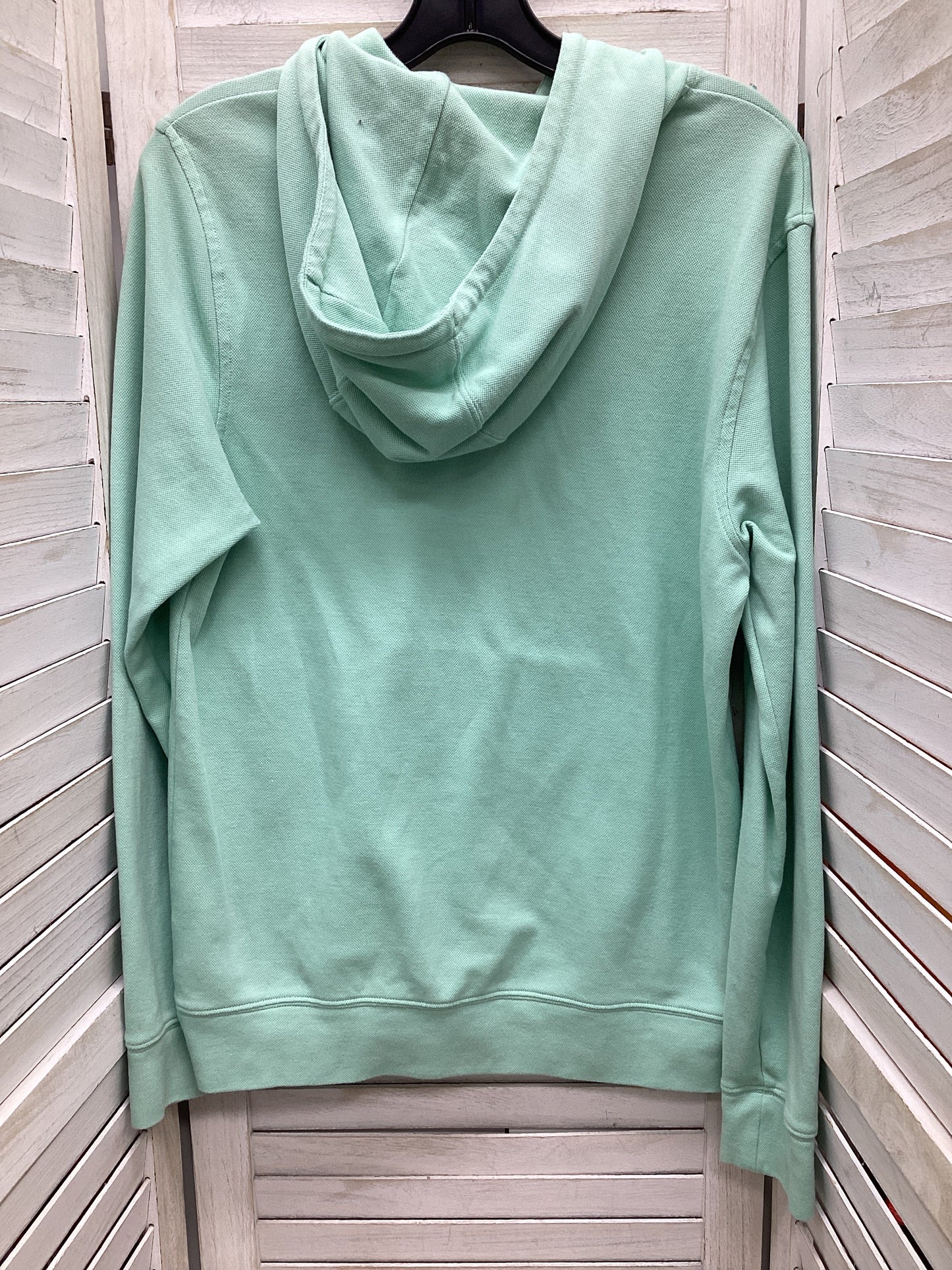 Sweatshirt Hoodie By L.l. Bean In Teal, Size: S