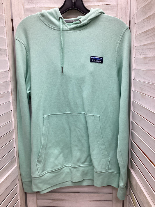 Sweatshirt Hoodie By L.l. Bean In Teal, Size: S