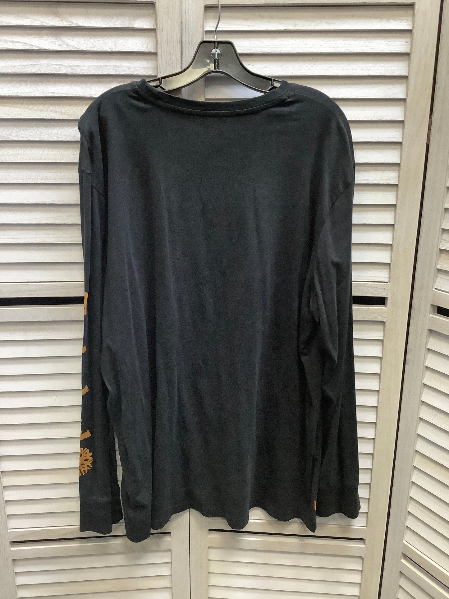 Top Long Sleeve By Timberland In Black, Size: Xxl